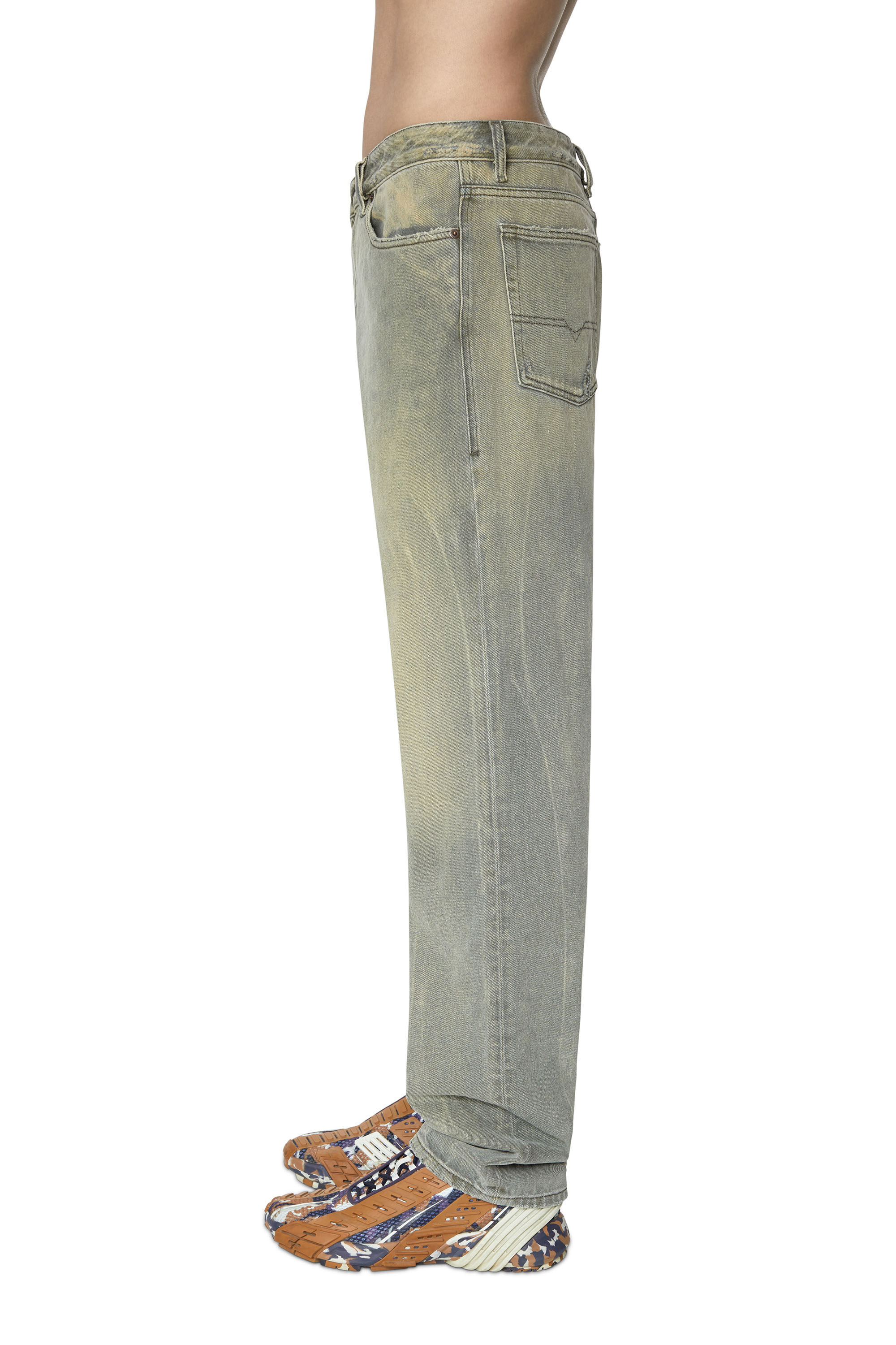 Diesel - 1955 D-Rekiv 09D87 Straight Jeans, Light Grey - Image 5