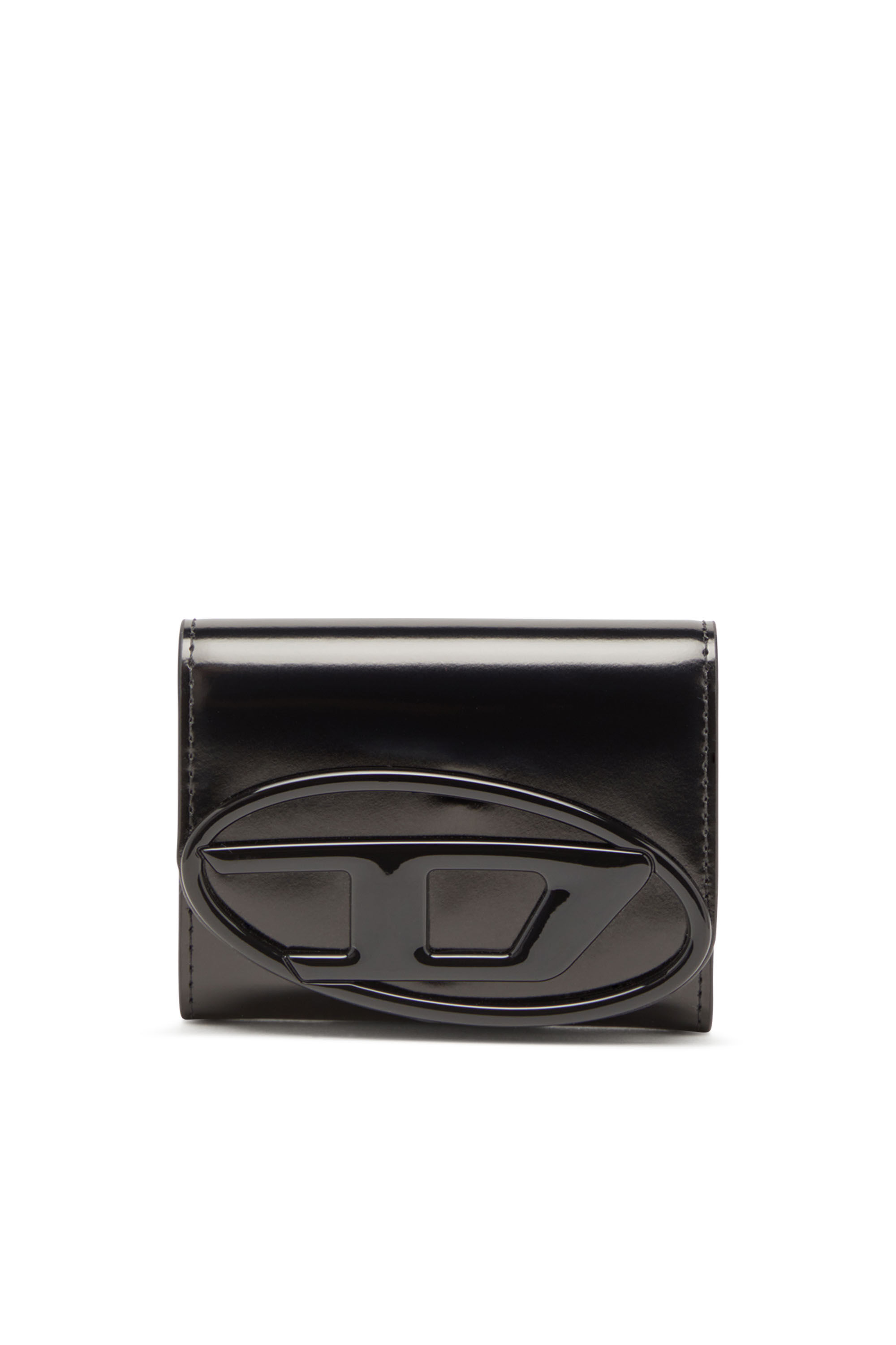 【DIESEL】1dr card holder iii Women's Card holder in leather | Black | Diesel