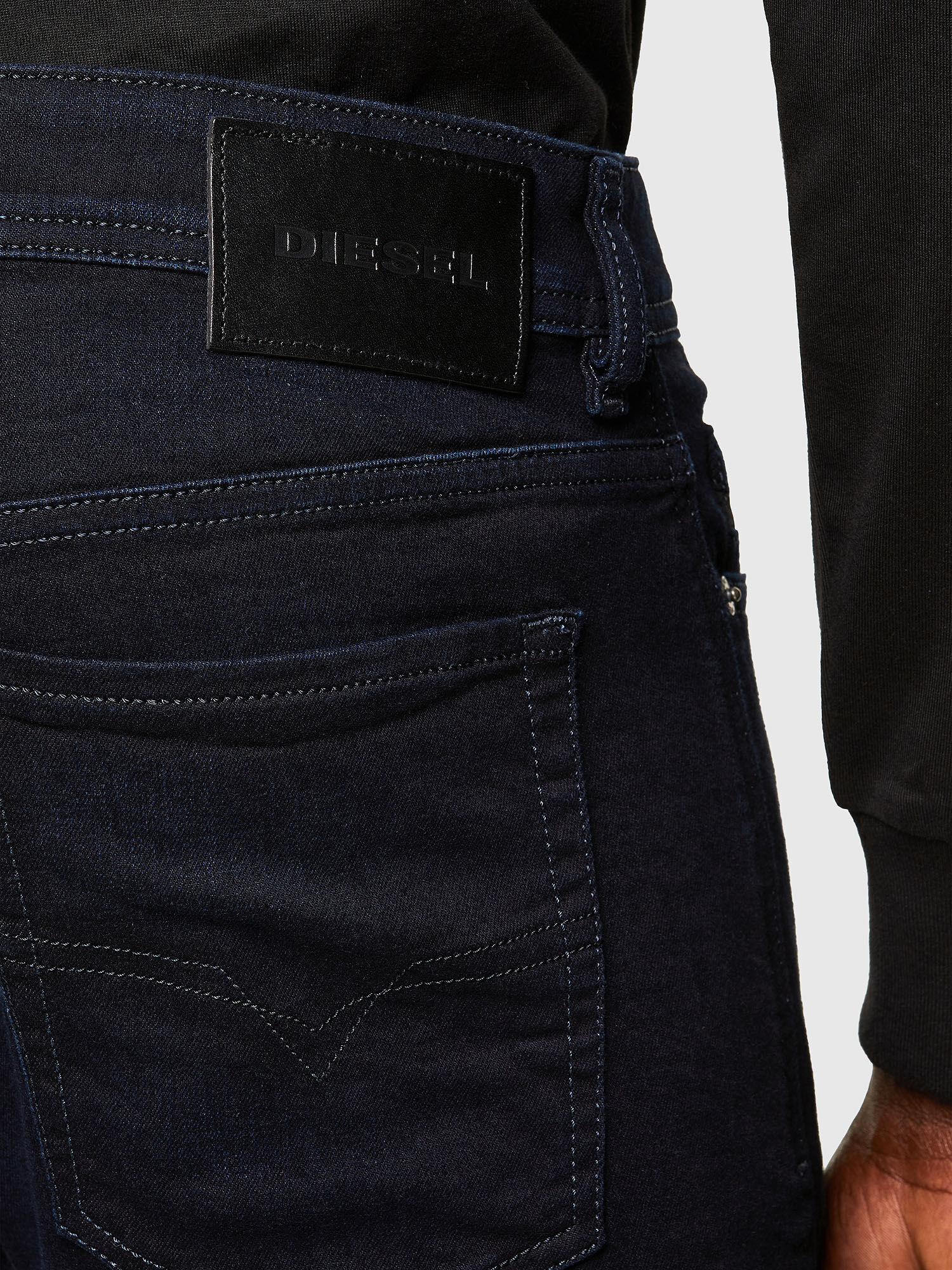 dark blue diesel jeans