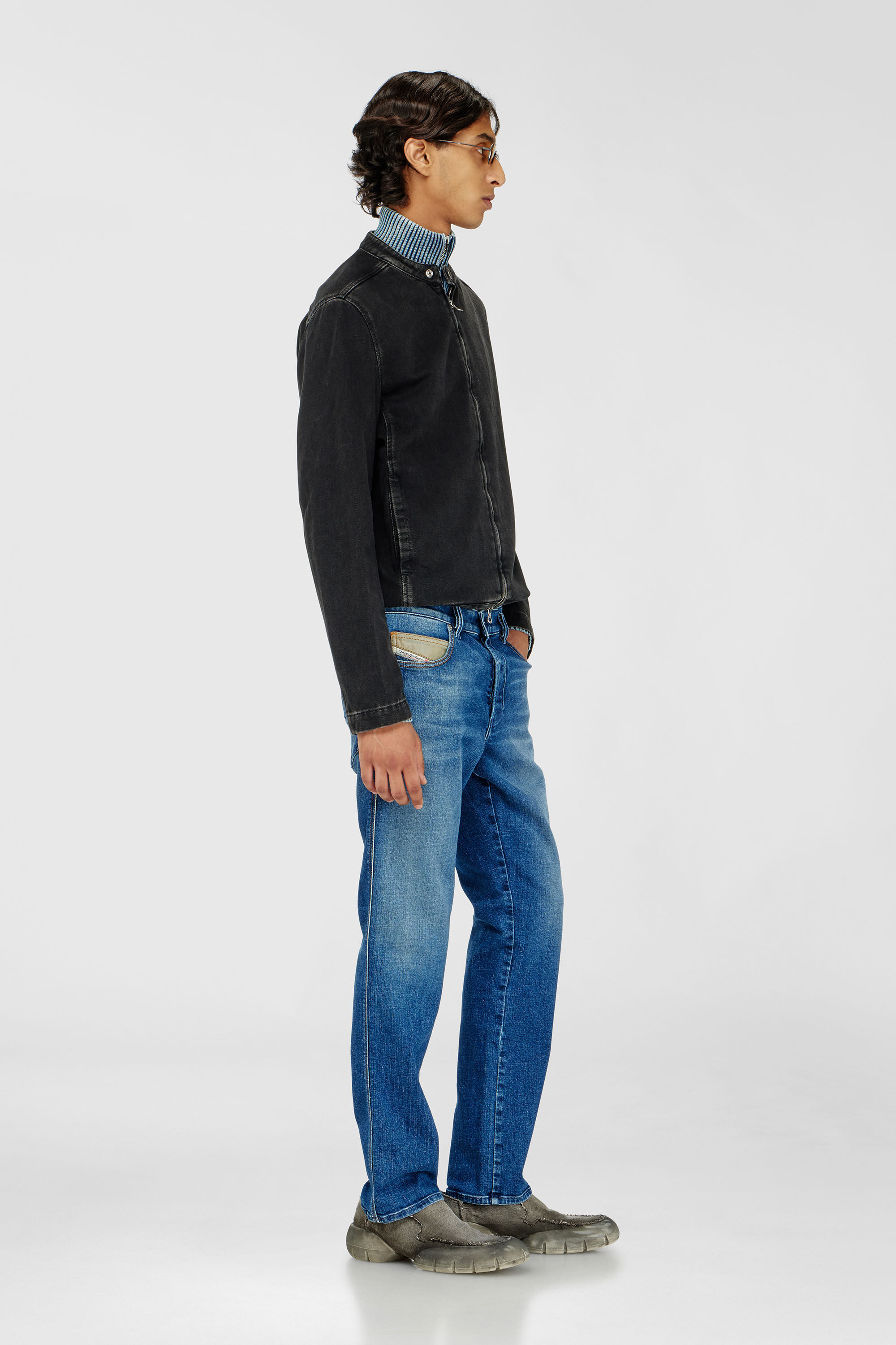 Diesel - Man's Slim Jeans 1993 D-Vyl 09R92, Medium blue - 2