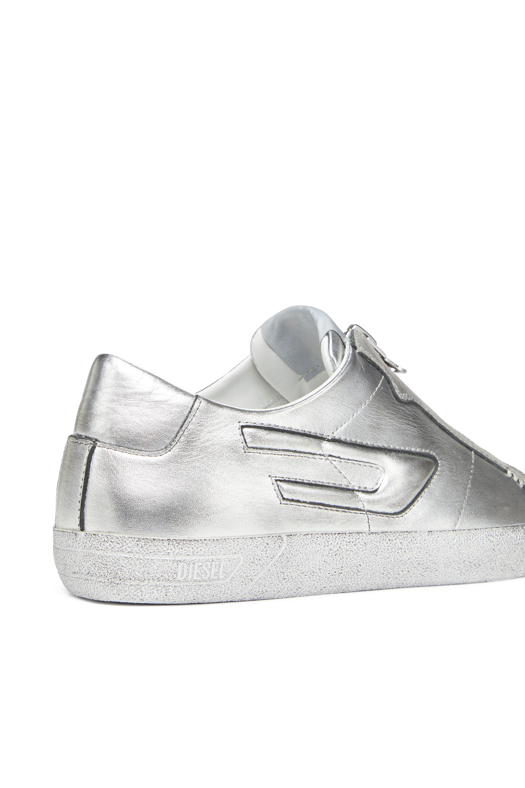 Diesel - S-LEROJI ZIP LOW W, Silver - Image 6