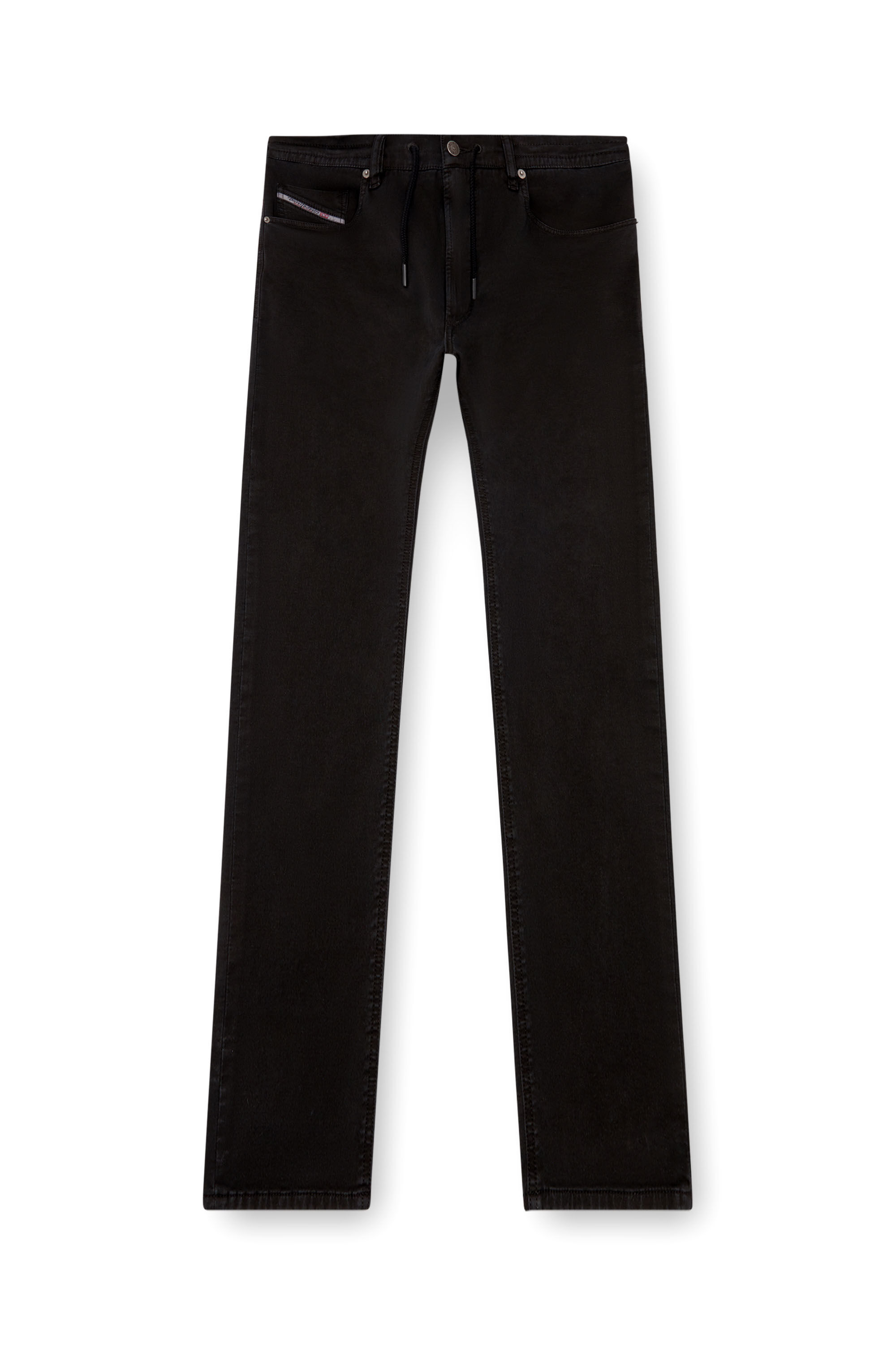Diesel - Man's Regular 2030 D-Krooley Joggjeans® 068NH, Black/Dark grey - 2