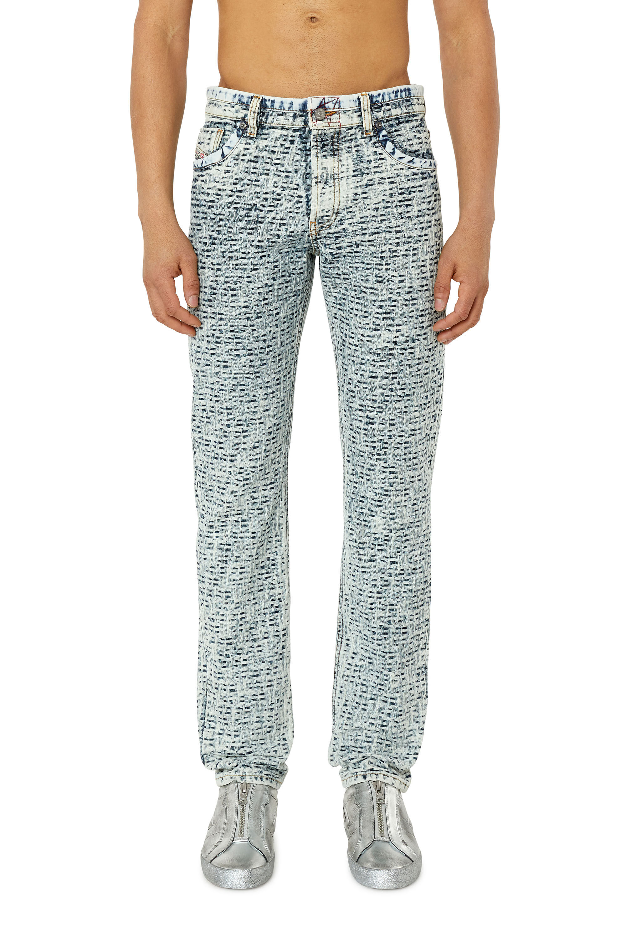 Diesel - 1995 D-Sark 0EMAA Straight Jeans, Light Blue - Image 3