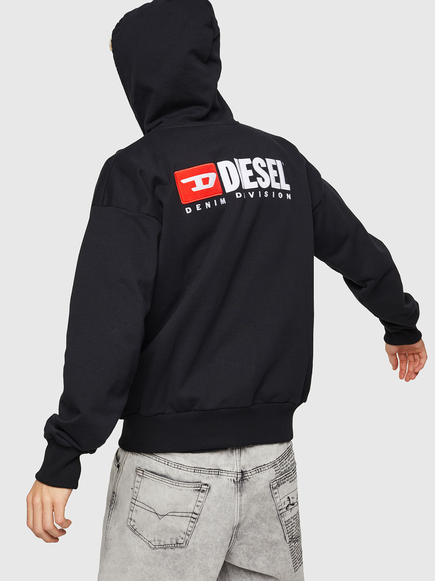 diesel zip up hoodie