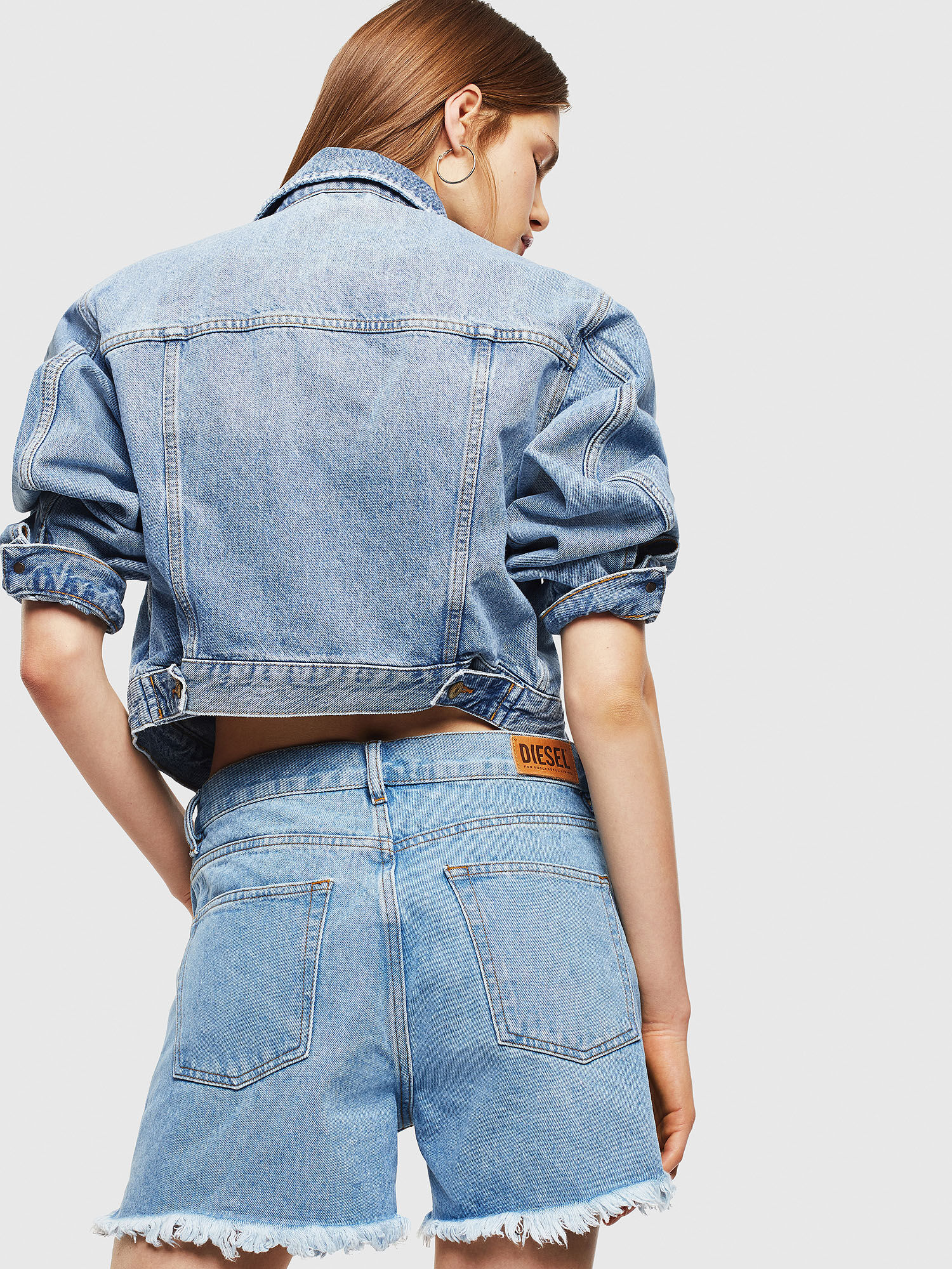 diesel jean shorts