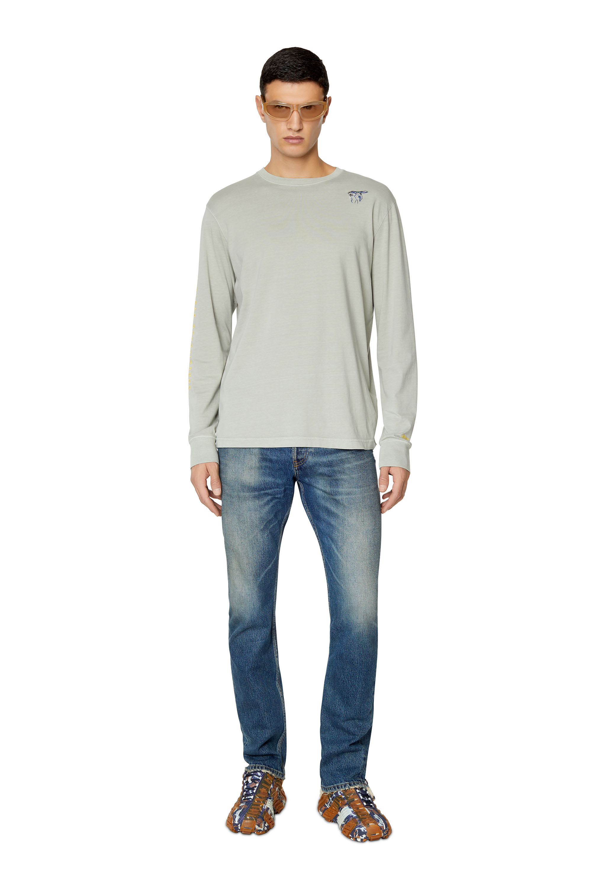 Diesel - 1995 D-Sark 09D93 Straight Jeans, Dark Blue - Image 1