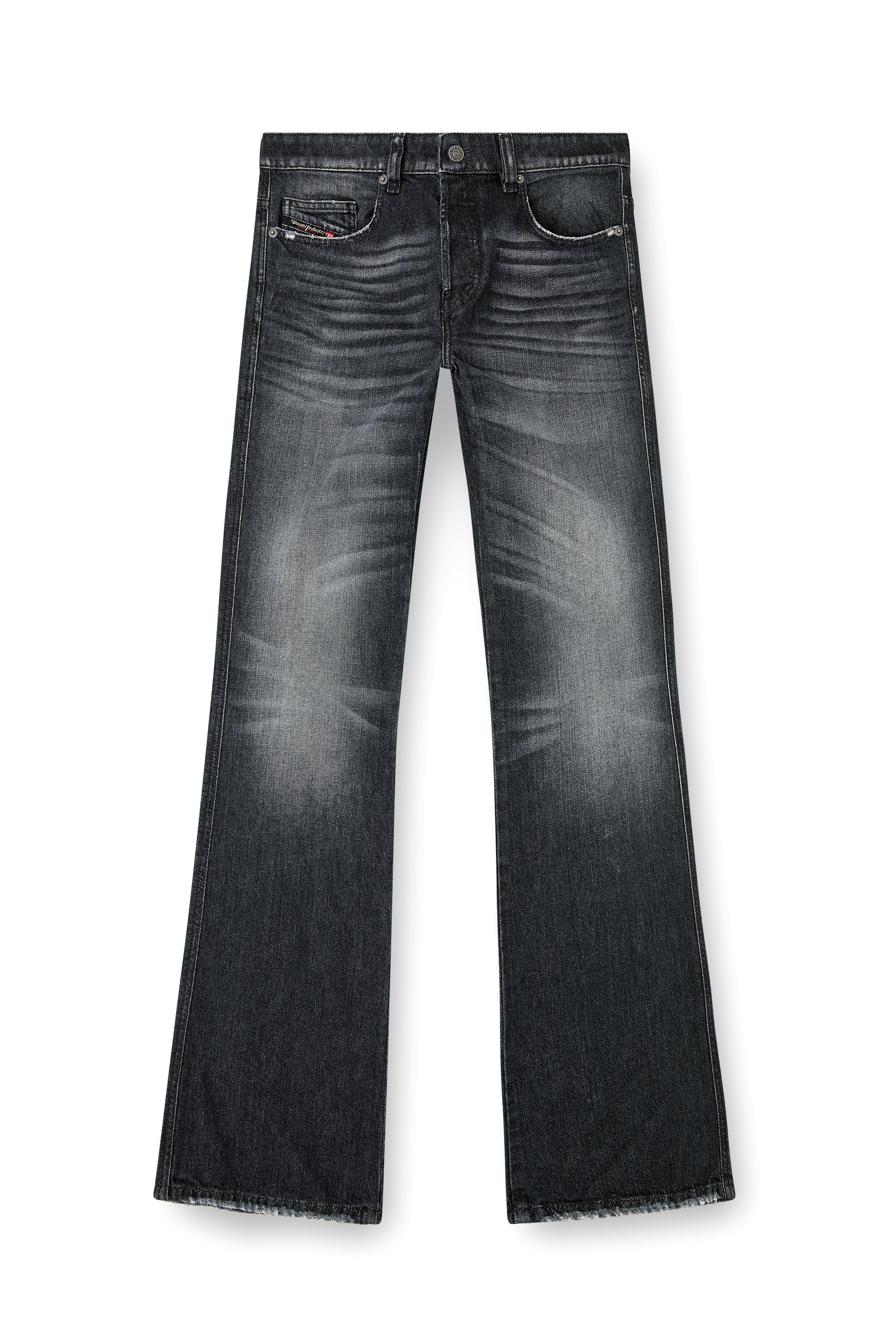 Diesel - Man's Bootcut Jeans 1998 D-Buck 09L50, Black/Dark grey - 6