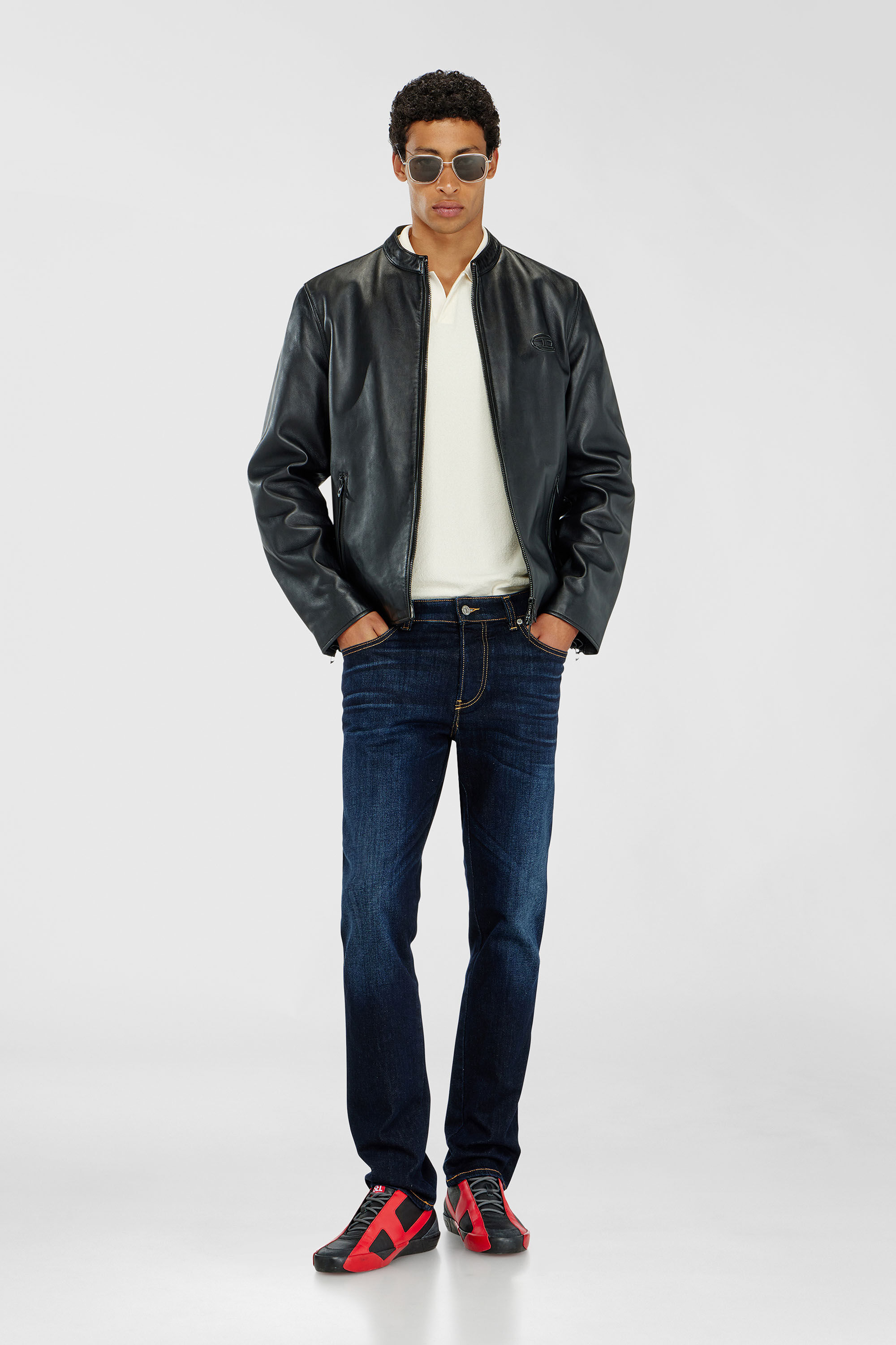 Diesel - Man's Slim Jeans 1993 D-Vyl 09Q15, Dark Blue - 1