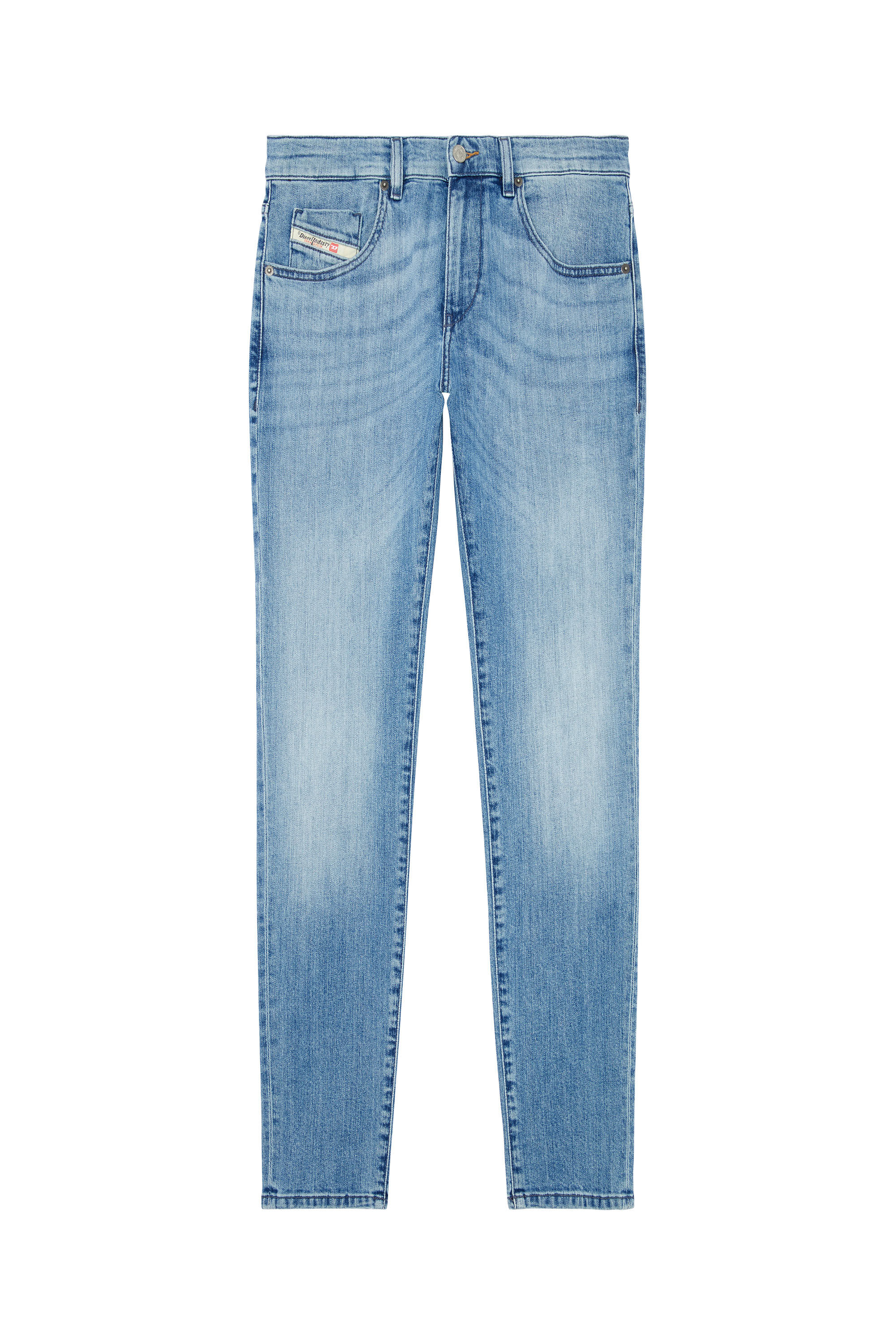 Diesel - Slim Jeans 2019 D-Strukt 0GRDI, Light Blue - Image 2