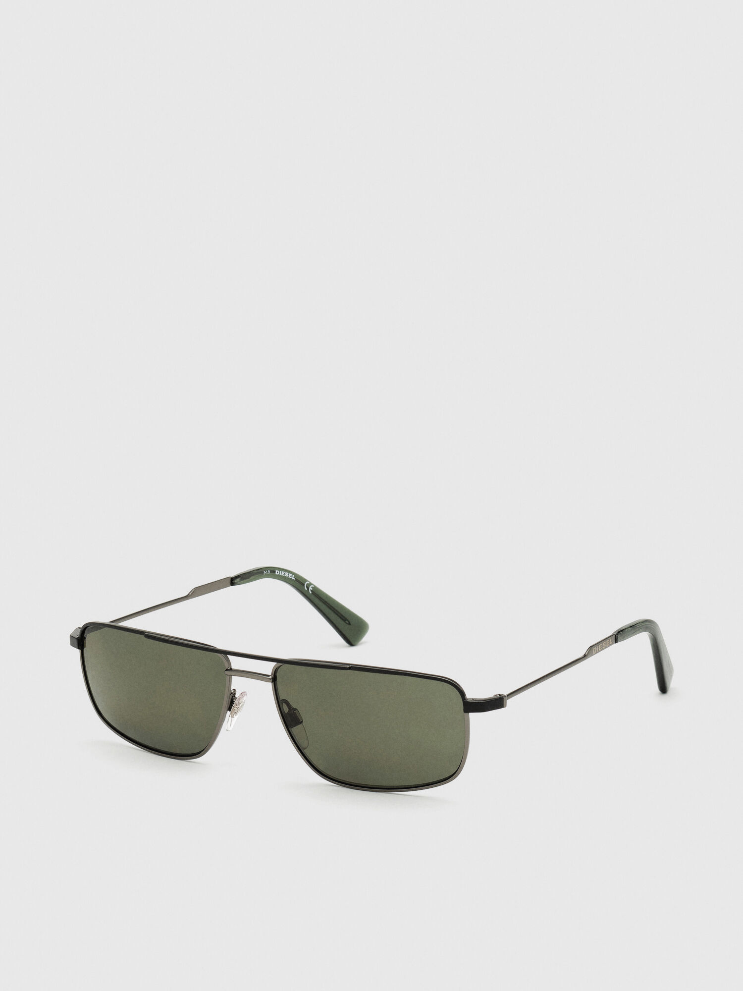 Diesel - DL0308, Man's Navigator glasses with polarized lenses in Black/Grey - 2