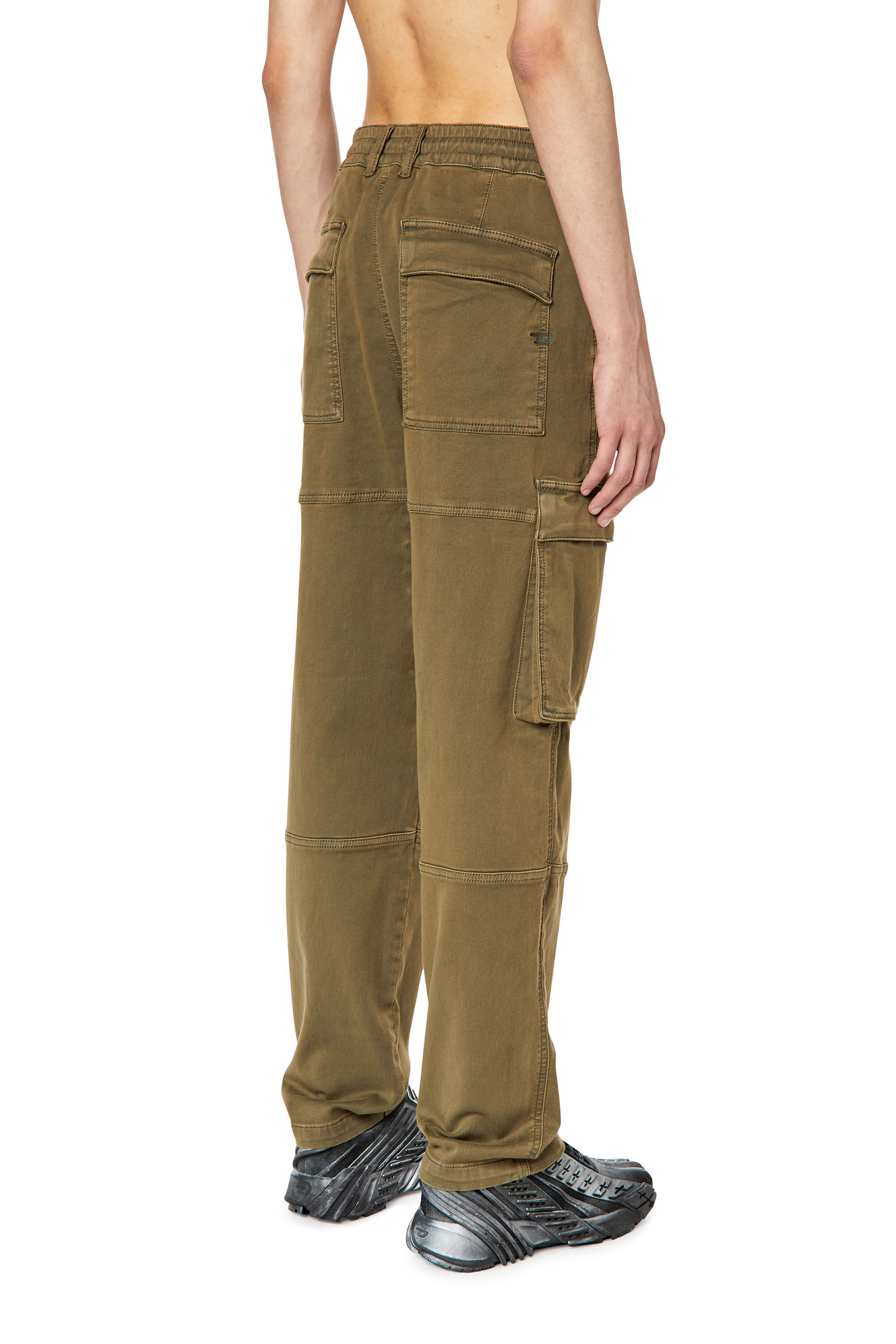 Diesel - Tapered Krooley JoggJeans® 068DY, Military Green - Image 4
