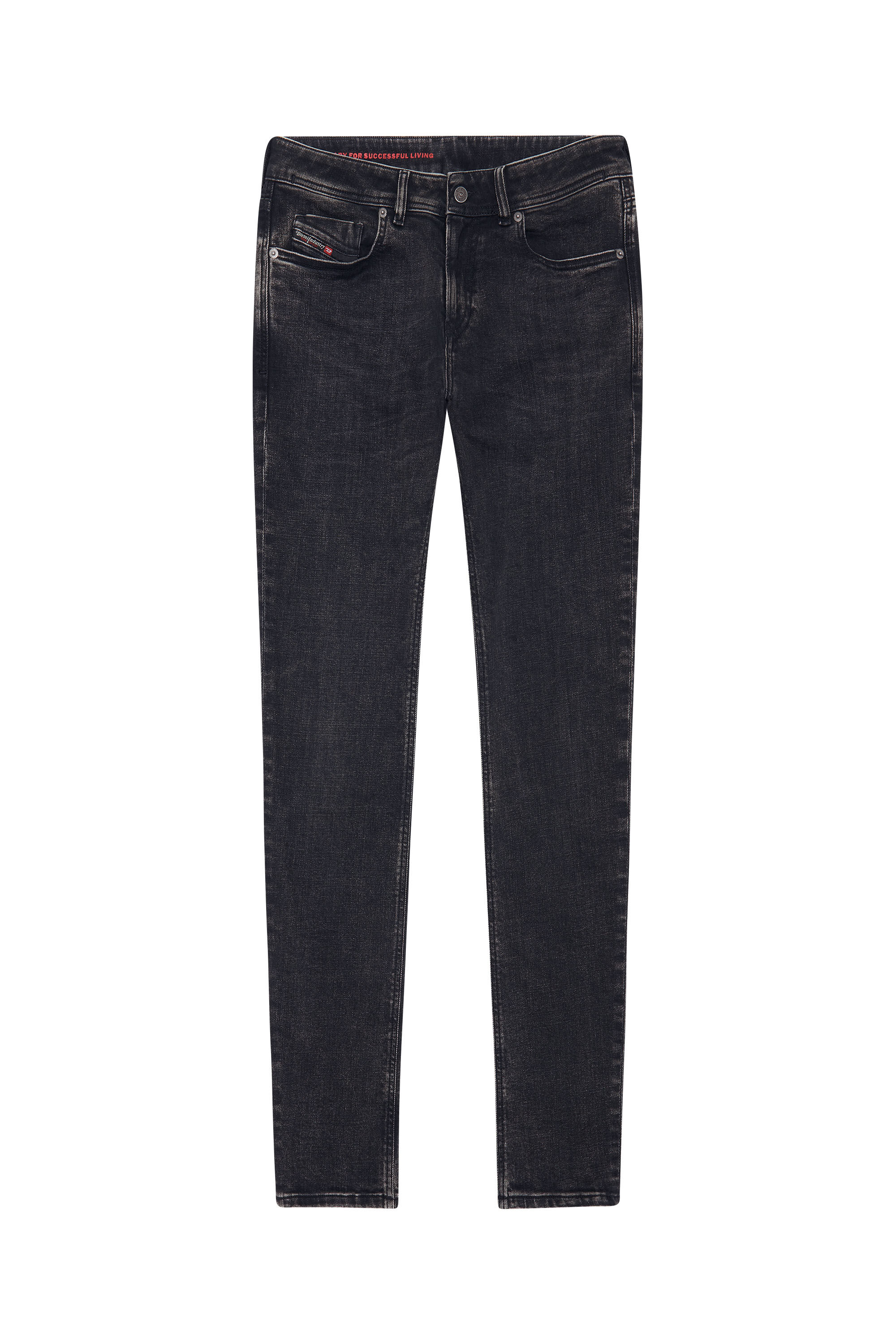 Diesel - Skinny Jeans 1979 Sleenker 09C23, Black/Dark grey - Image 2