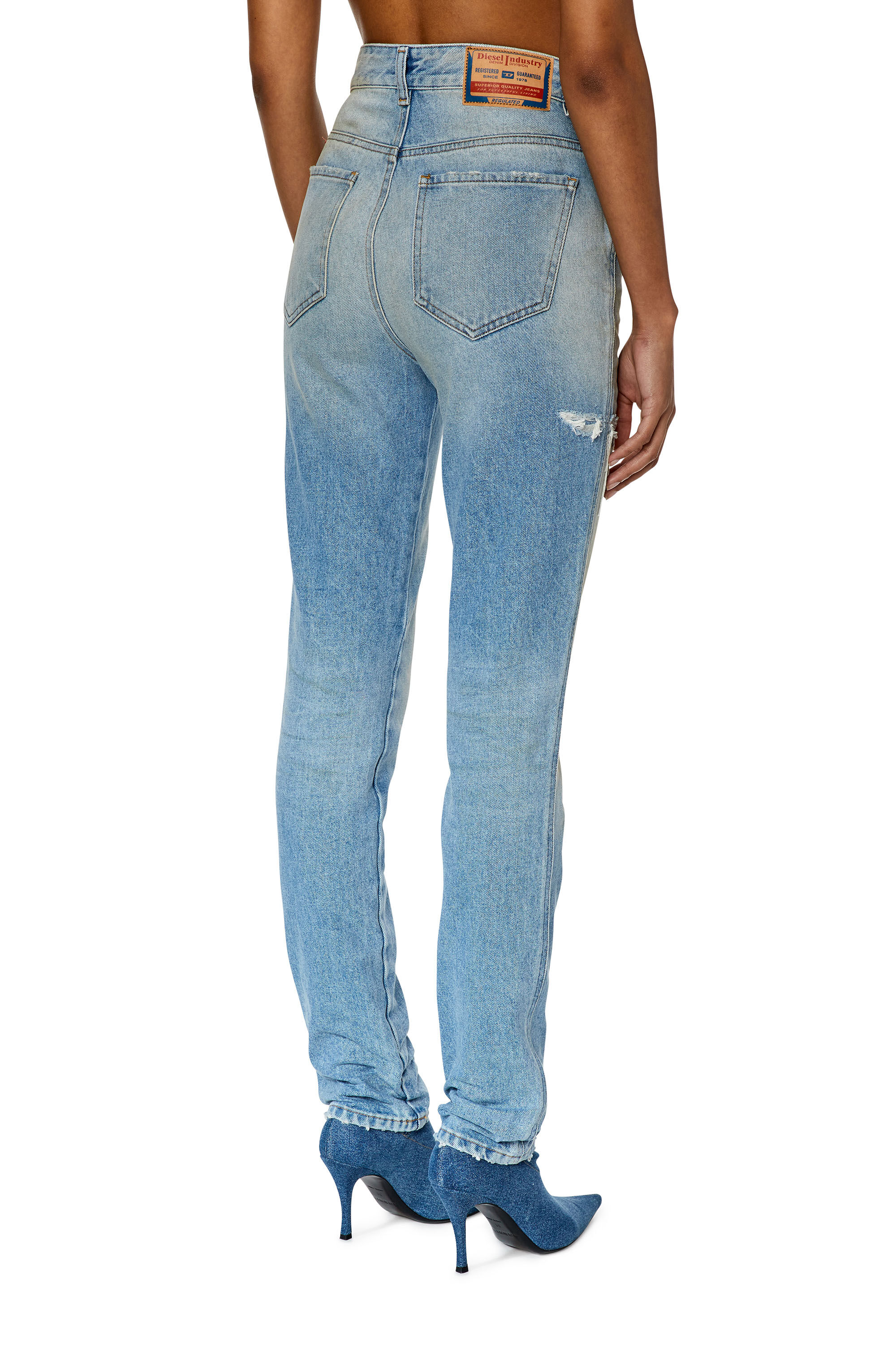 Diesel - 1994 09F15 Straight Jeans, Light Blue - Image 4