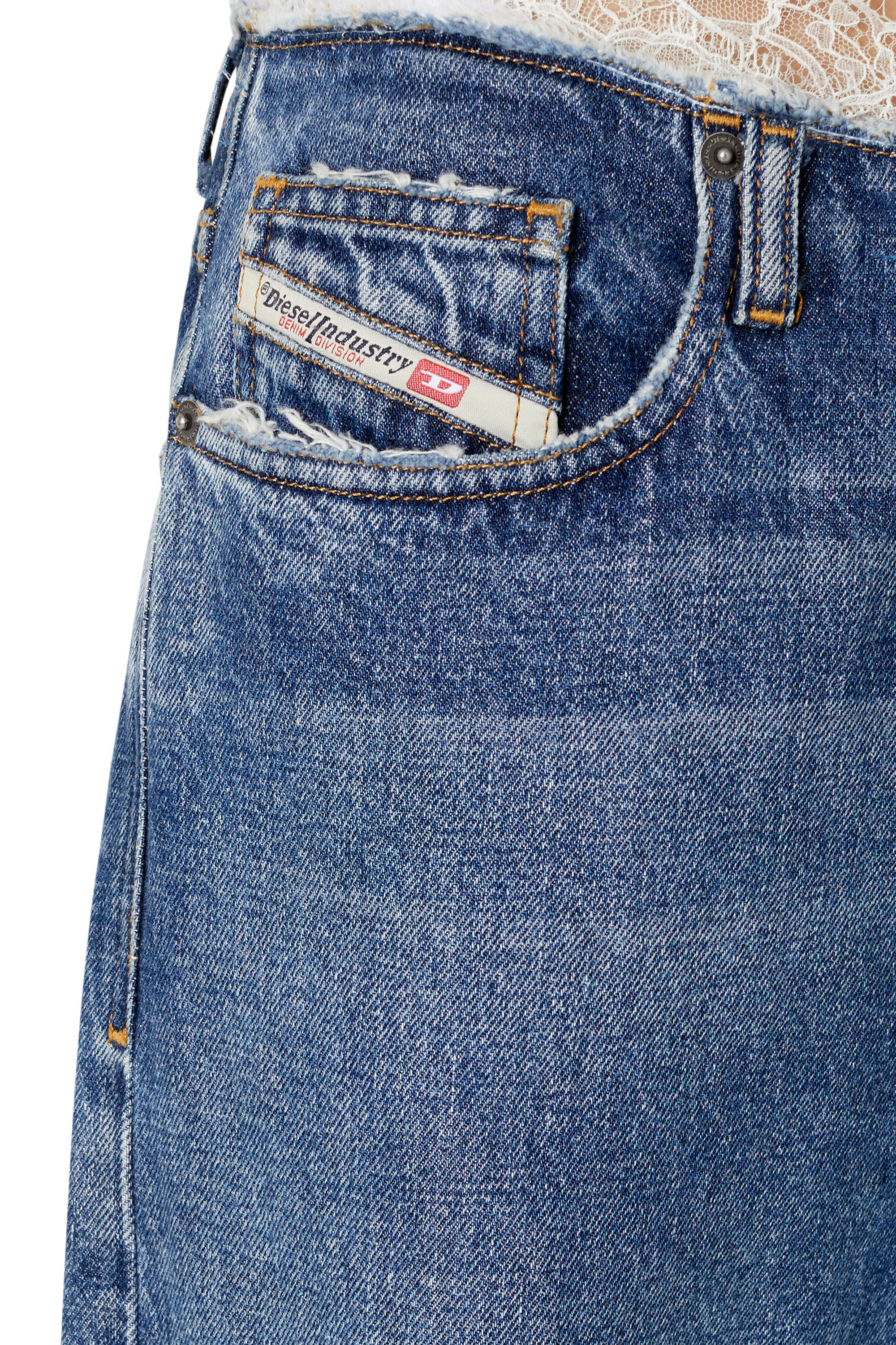 Diesel - 1996 D-Sire 007I2 Straight Jeans, Dark Blue - Image 6