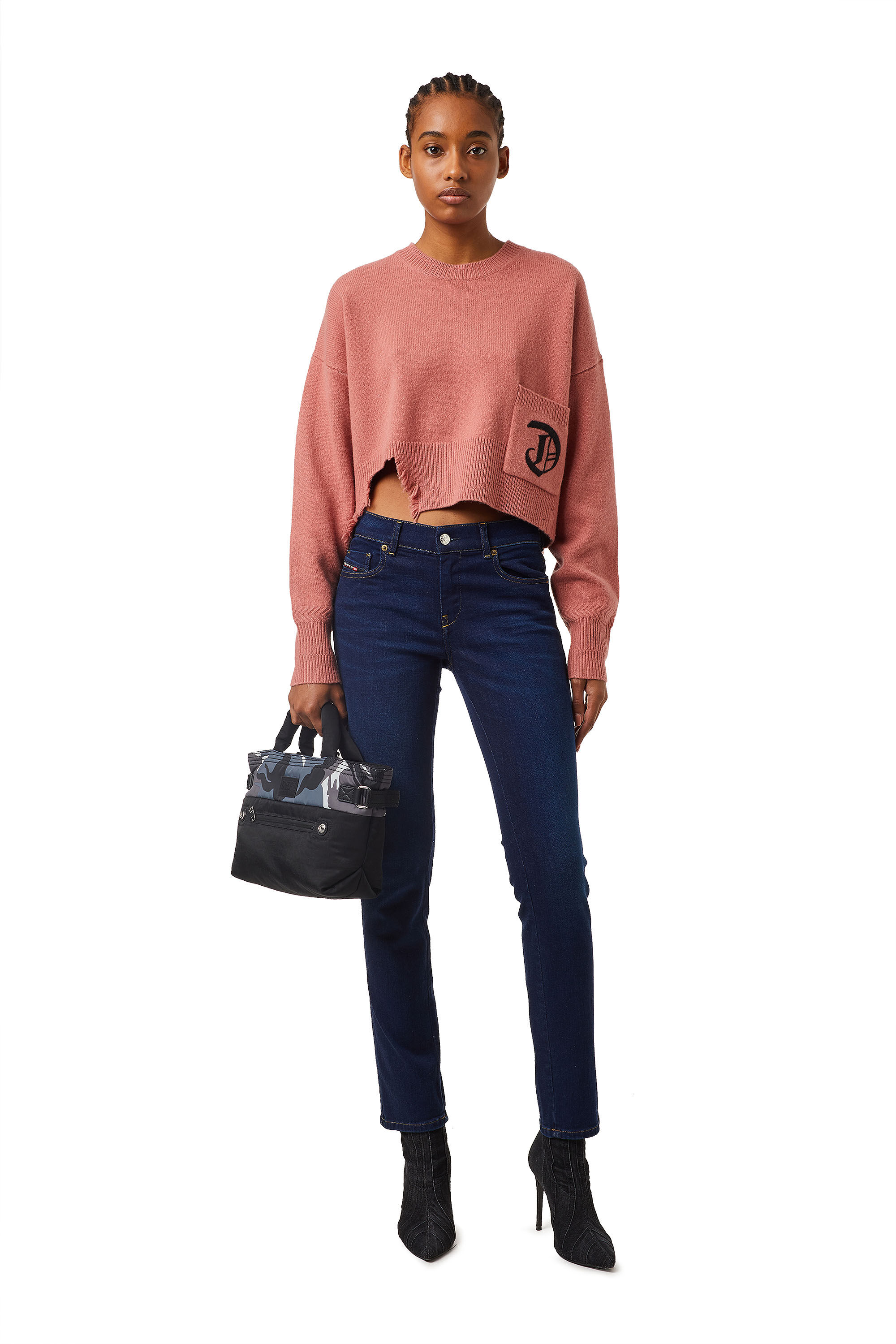 Sandy 0095Y Woman: Straight Dark blue 