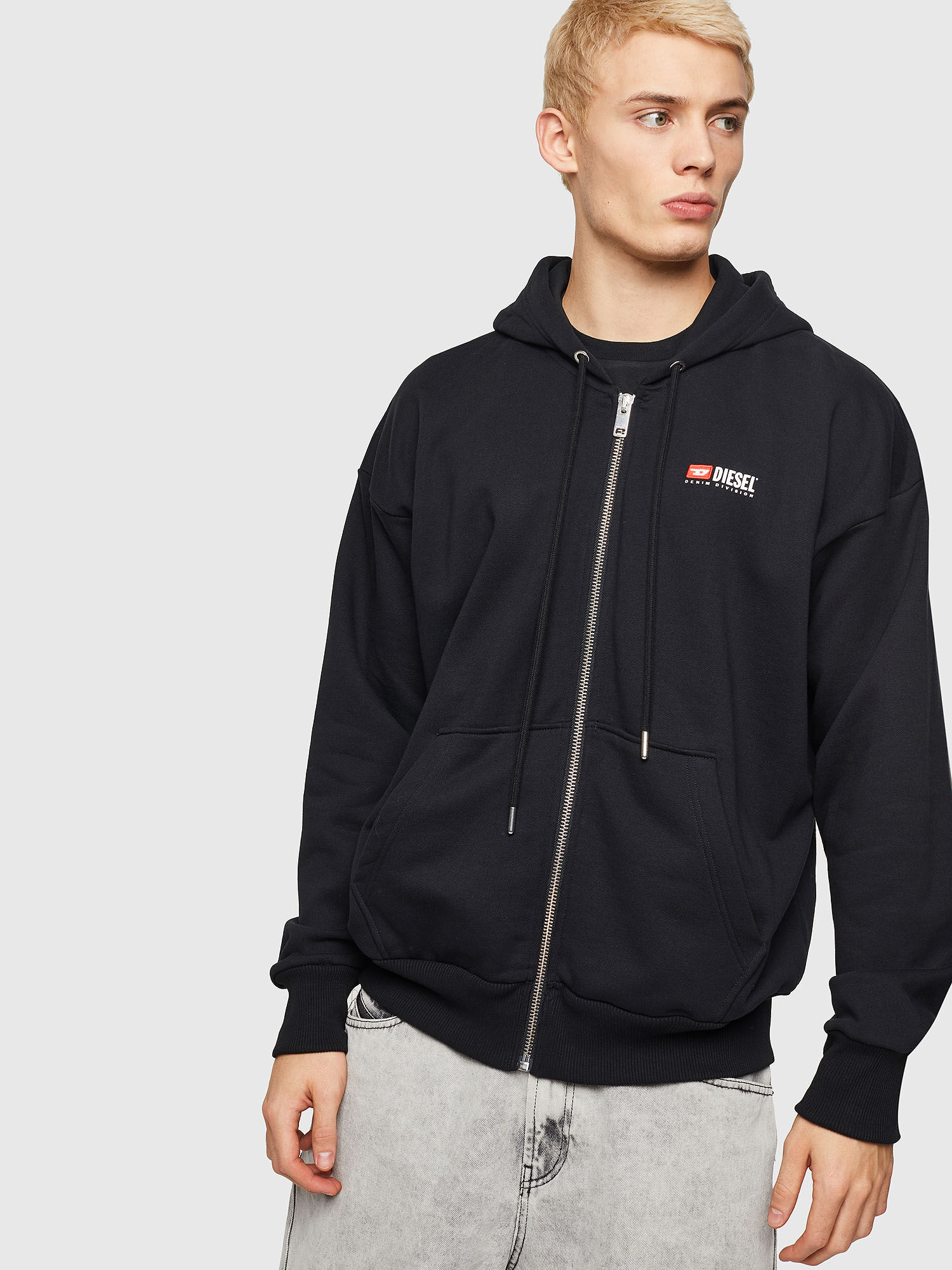 diesel zip hoodie