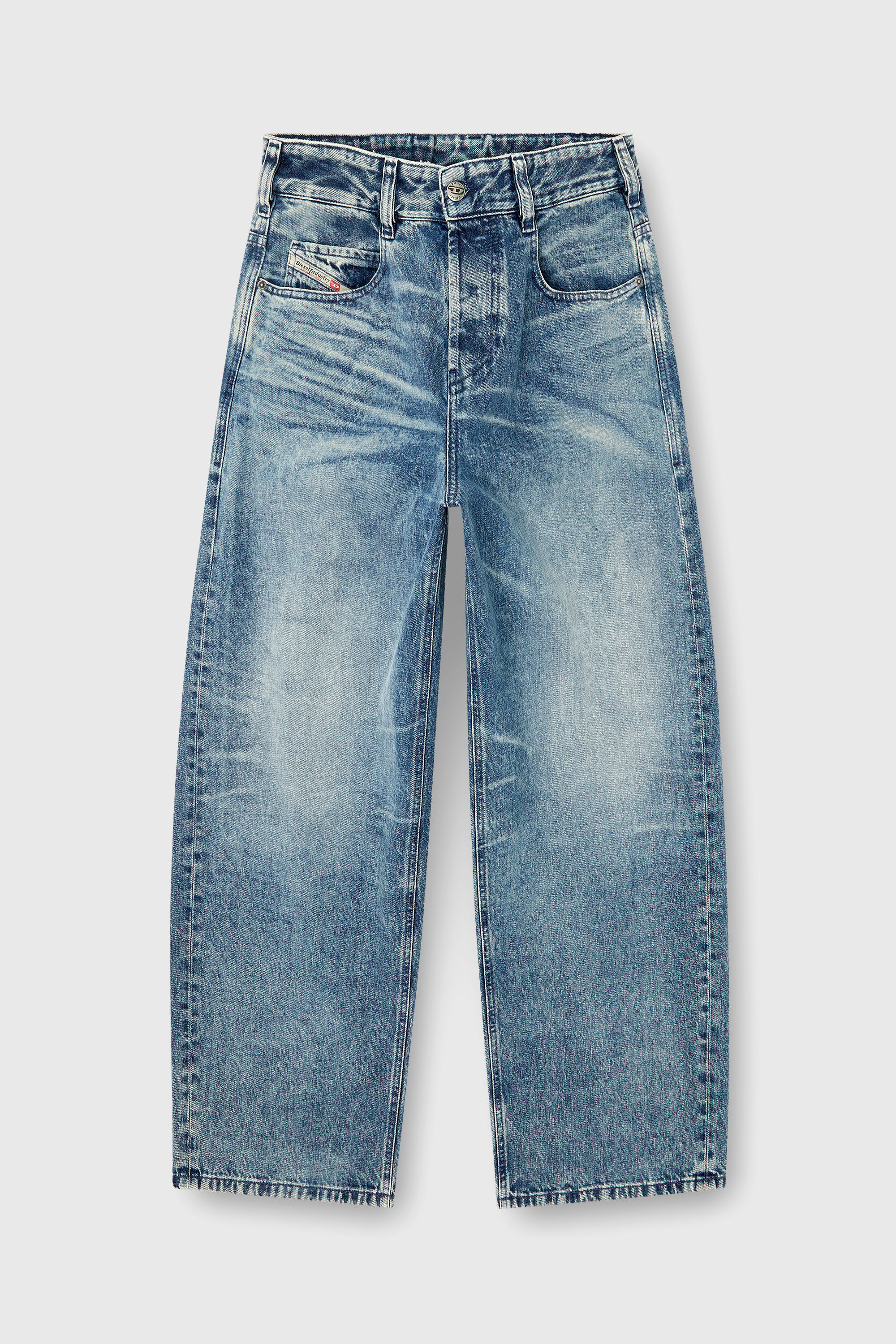 Diesel - Unisex's Relaxed Jeans 1997 D-Enim 007DA, Light Blue - 6