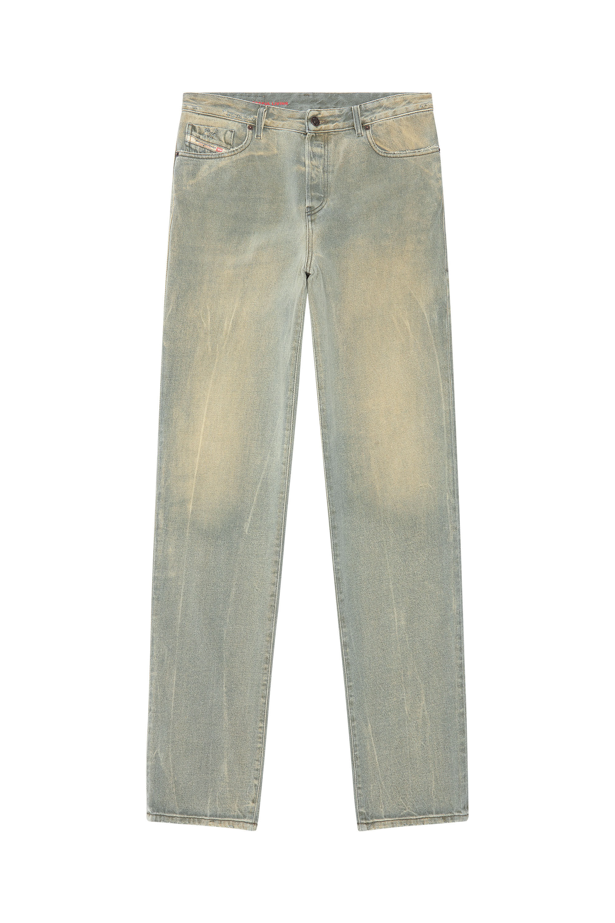 Diesel - 1955 D-Rekiv 09D87 Straight Jeans, Light Grey - Image 2