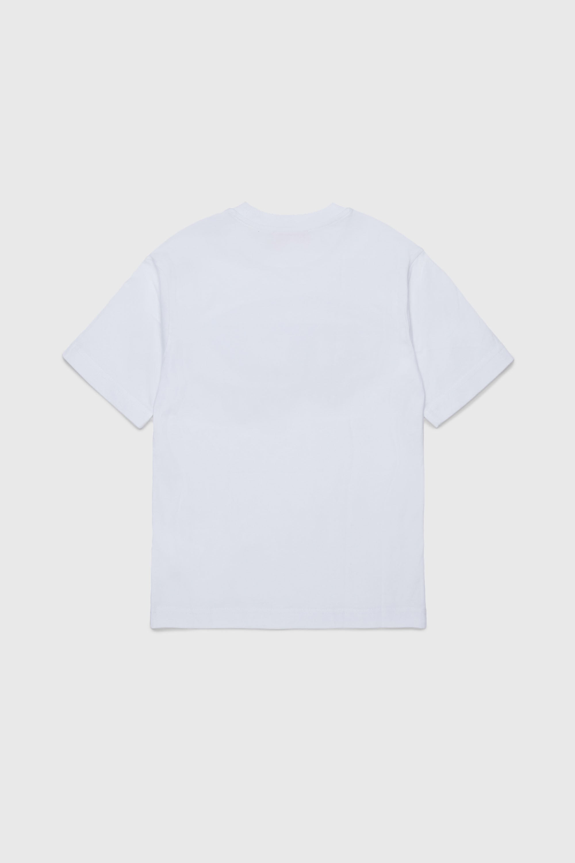 Diesel - TVEL OVER, Man's T-shirt with two-tone Oval D print in White - 2