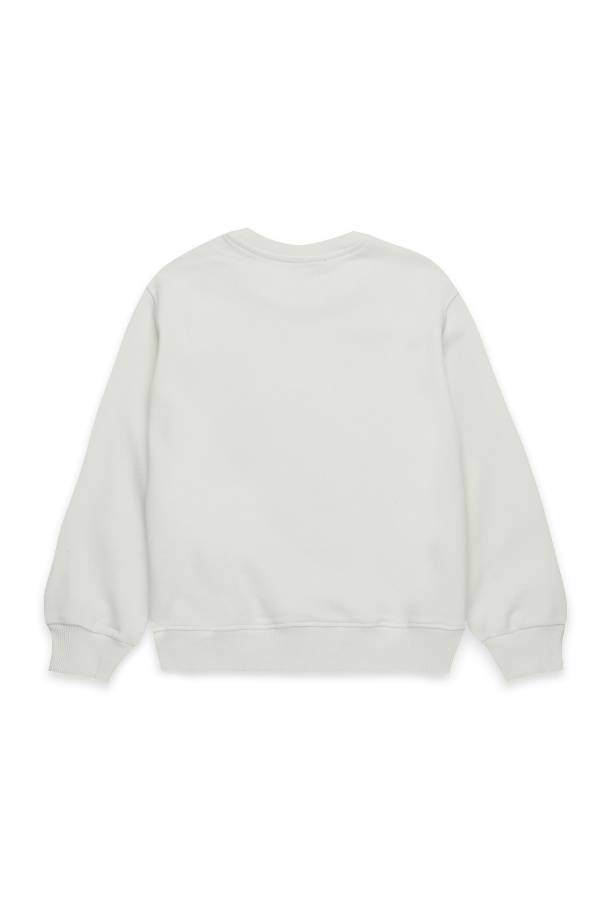 Diesel - SITTIAR, Woman's Sweatshirt with Oval D embroidery in White - 2