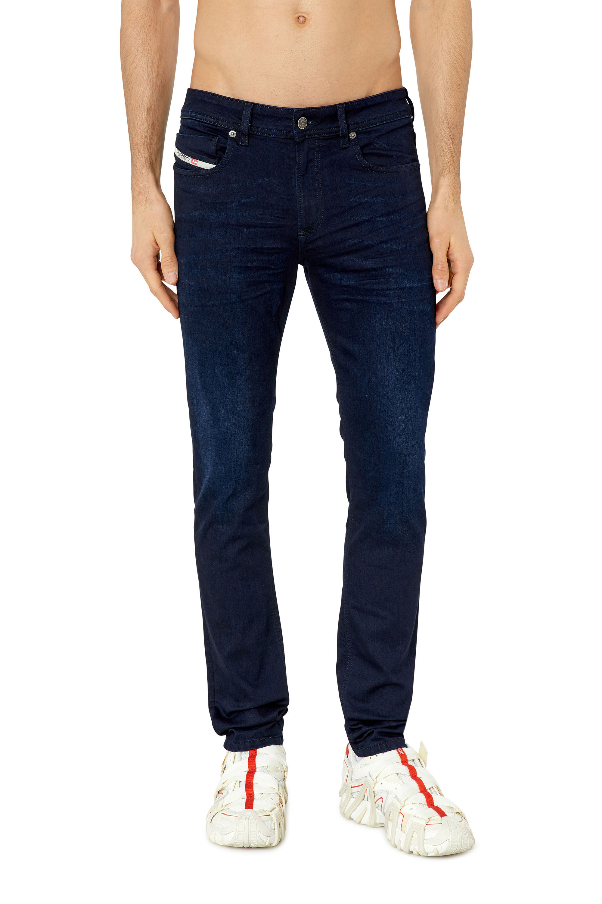 Diesel - 1979 Sleenker E095X Skinny Jeans, Dark Blue - Image 2