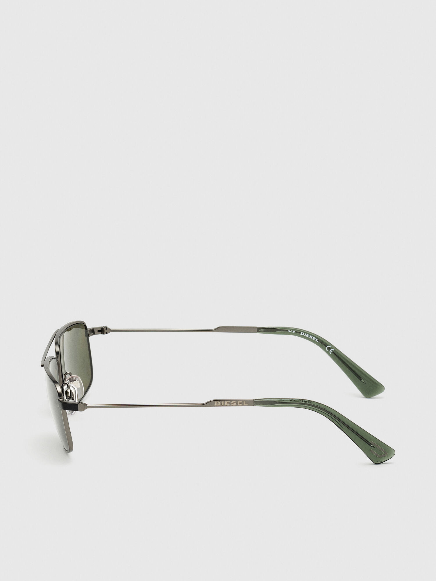Diesel - DL0308, Man's Navigator glasses with polarized lenses in Black/Grey - 3