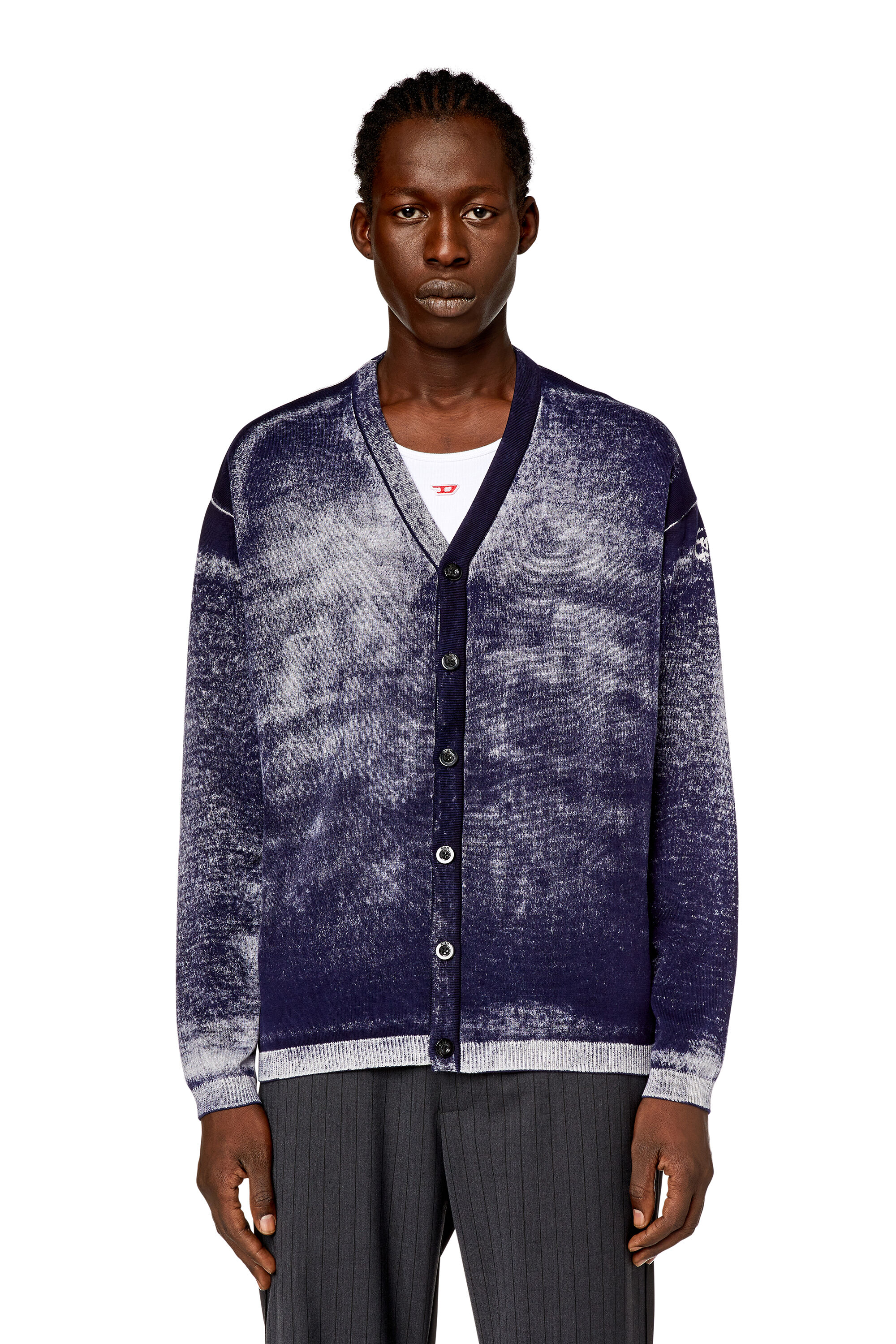 Diesel - K-LARENCE-CARDIGAN-B, Dark Blue - Image 6