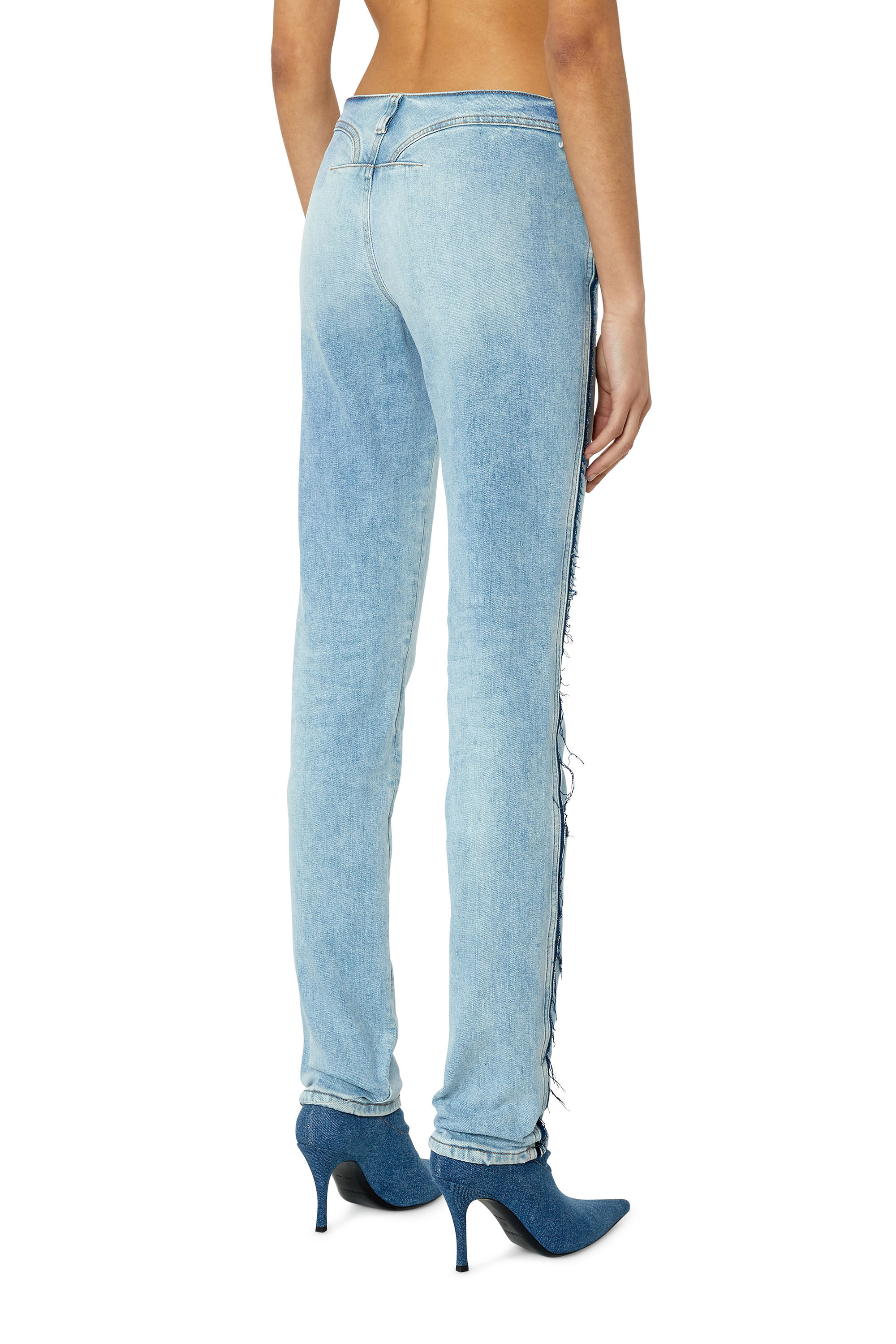 Diesel - Skinny Jeans D-Tail 09F41, Light Blue - Image 4