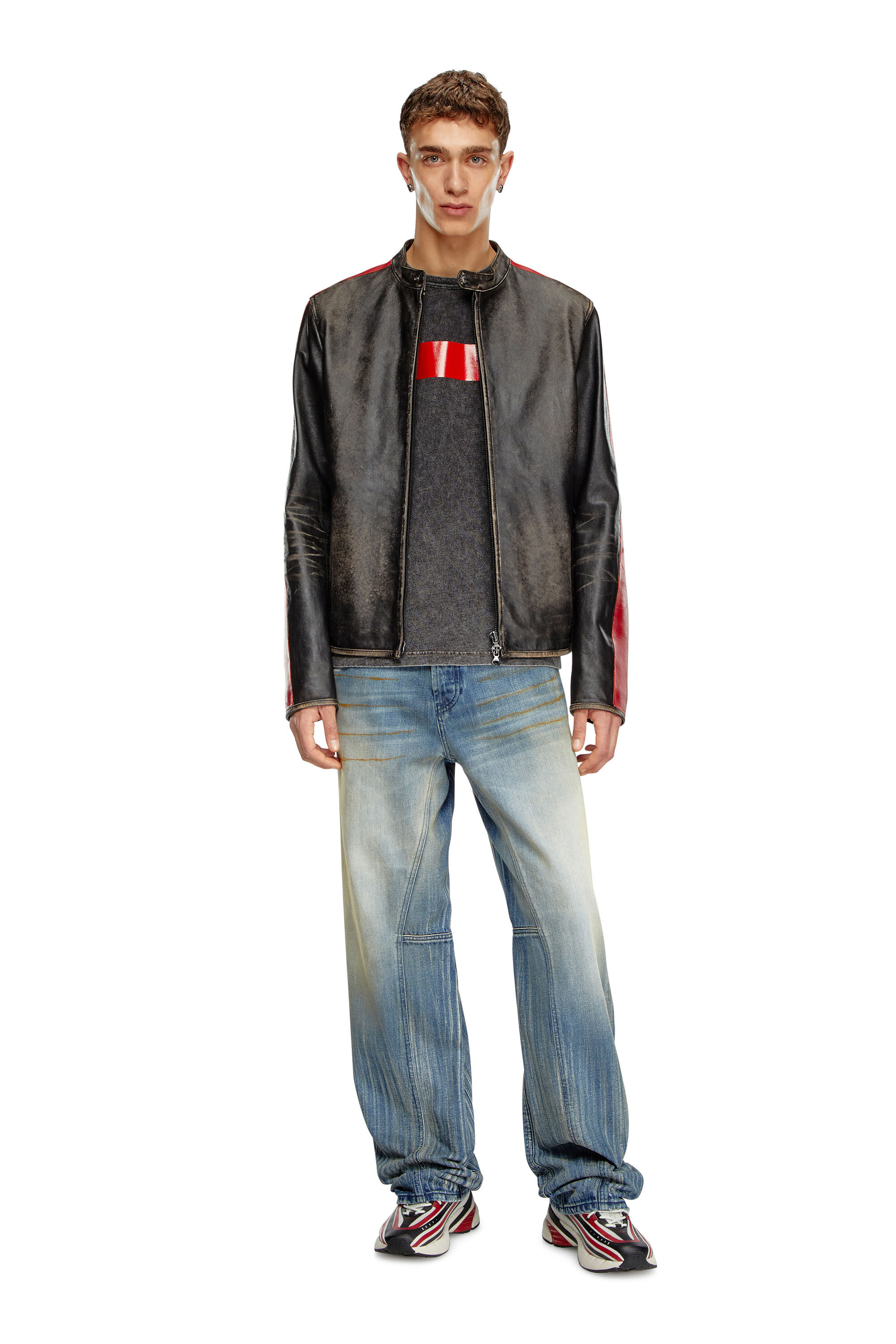 Diesel - T-RADJUST-Q1, Black - Image 1