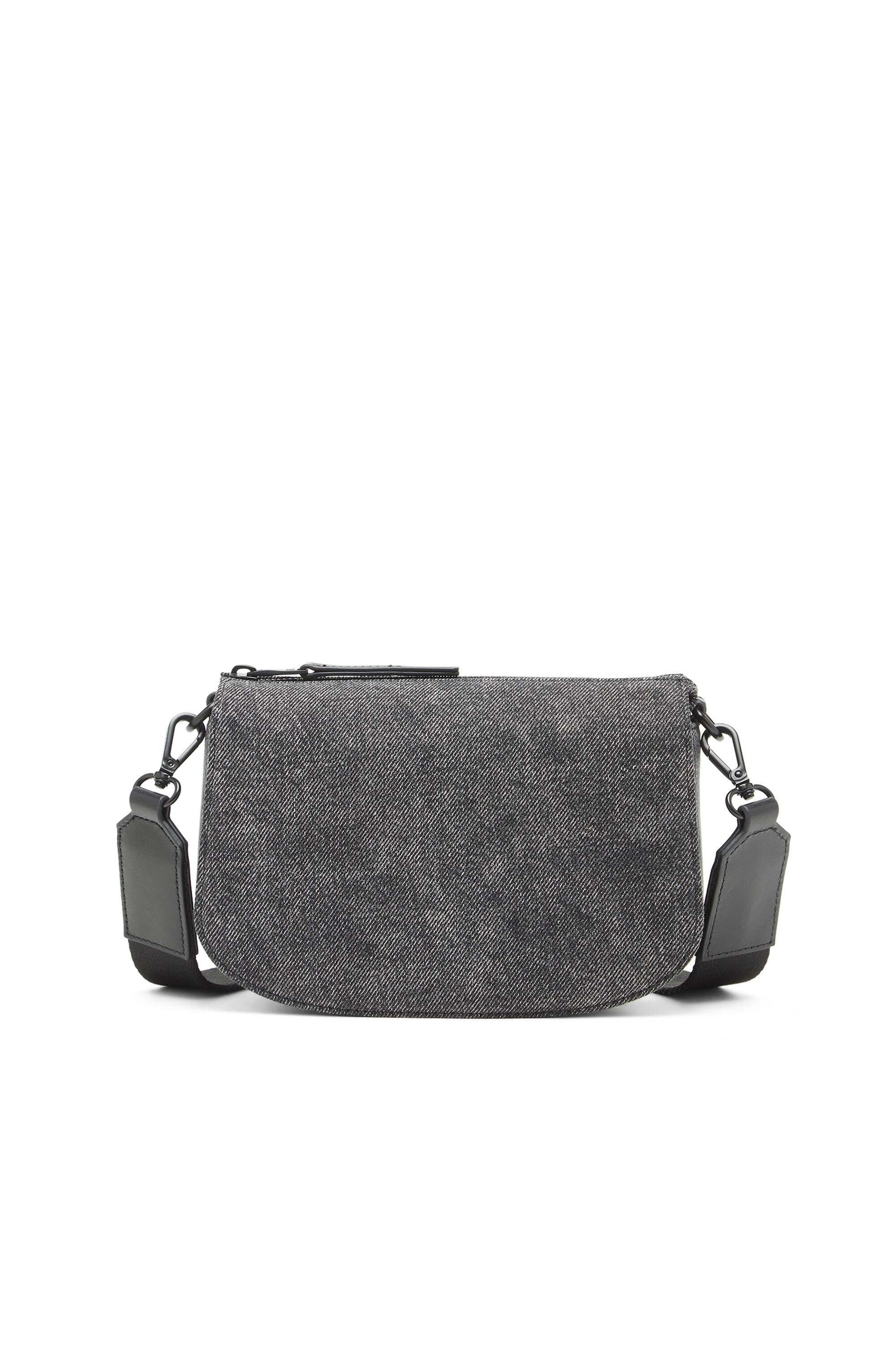 Diesel - 1DR CAMERA BAG, Unisex's 1DR-Camera bag in washed denim in Grey Jeans - 2