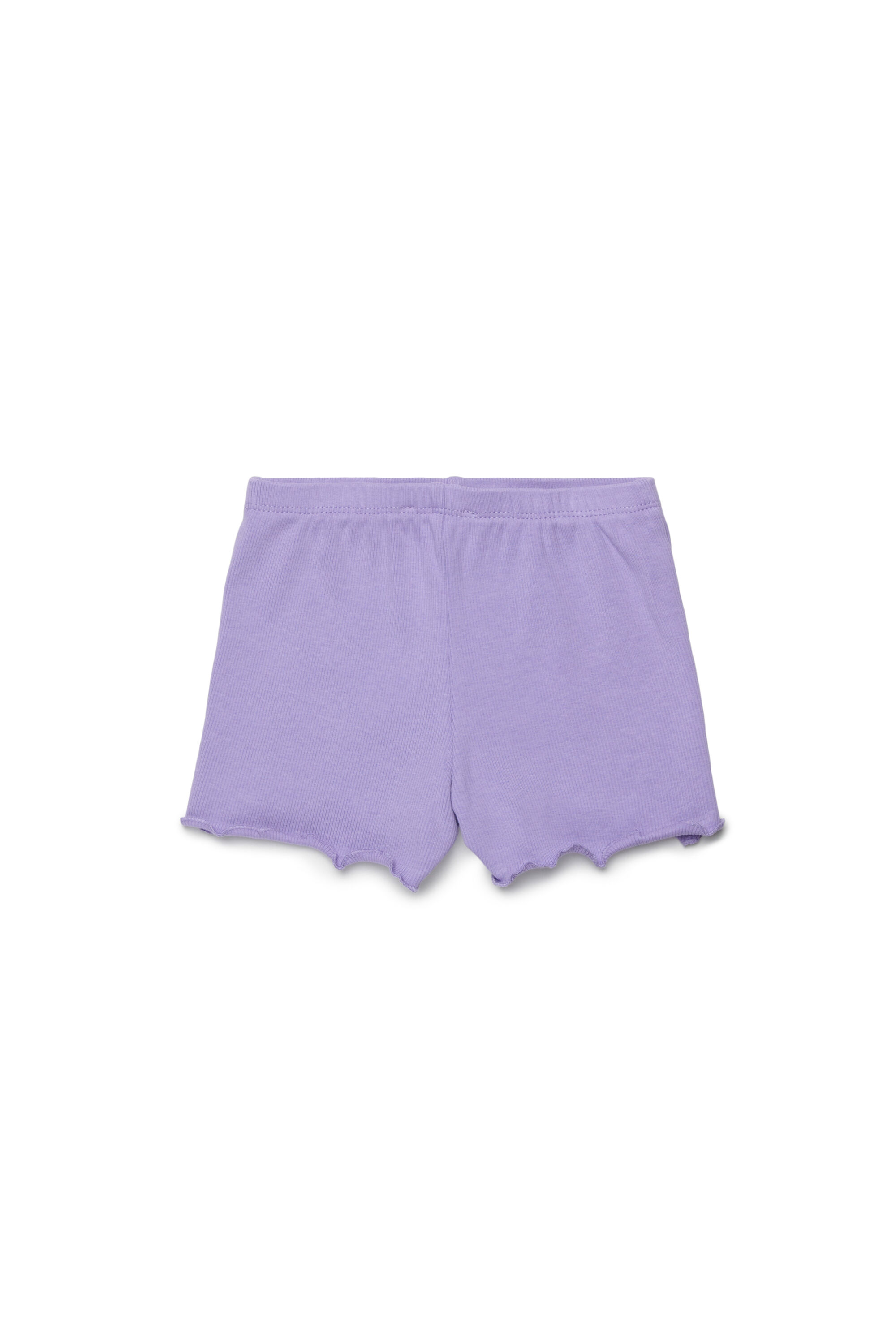 Diesel - PASPYB, Woman's Cotton shorts with rolled hems in Violet - 2