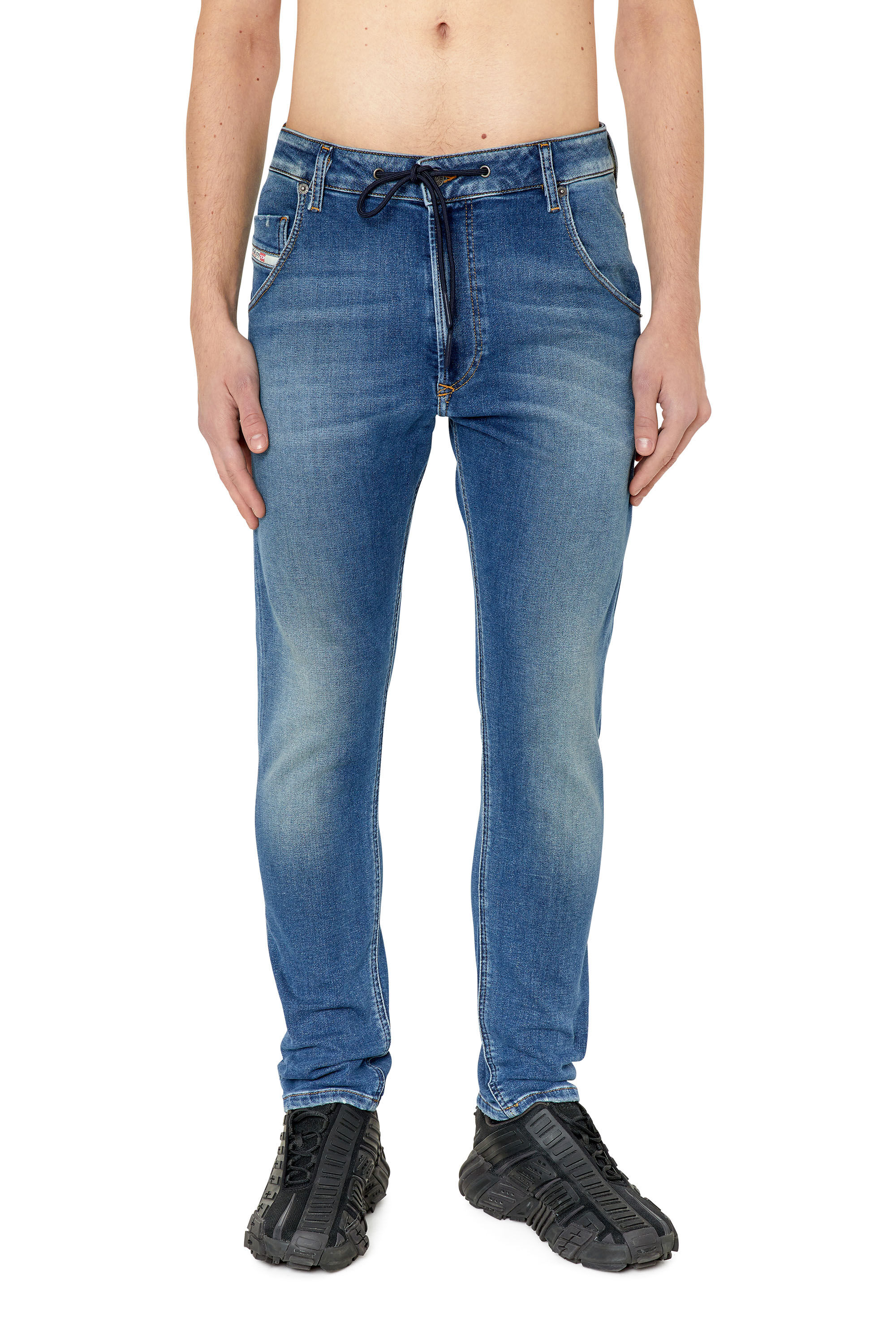 Diesel - Tapered Krooley JoggJeans® 068CX, Medium blue - Image 3