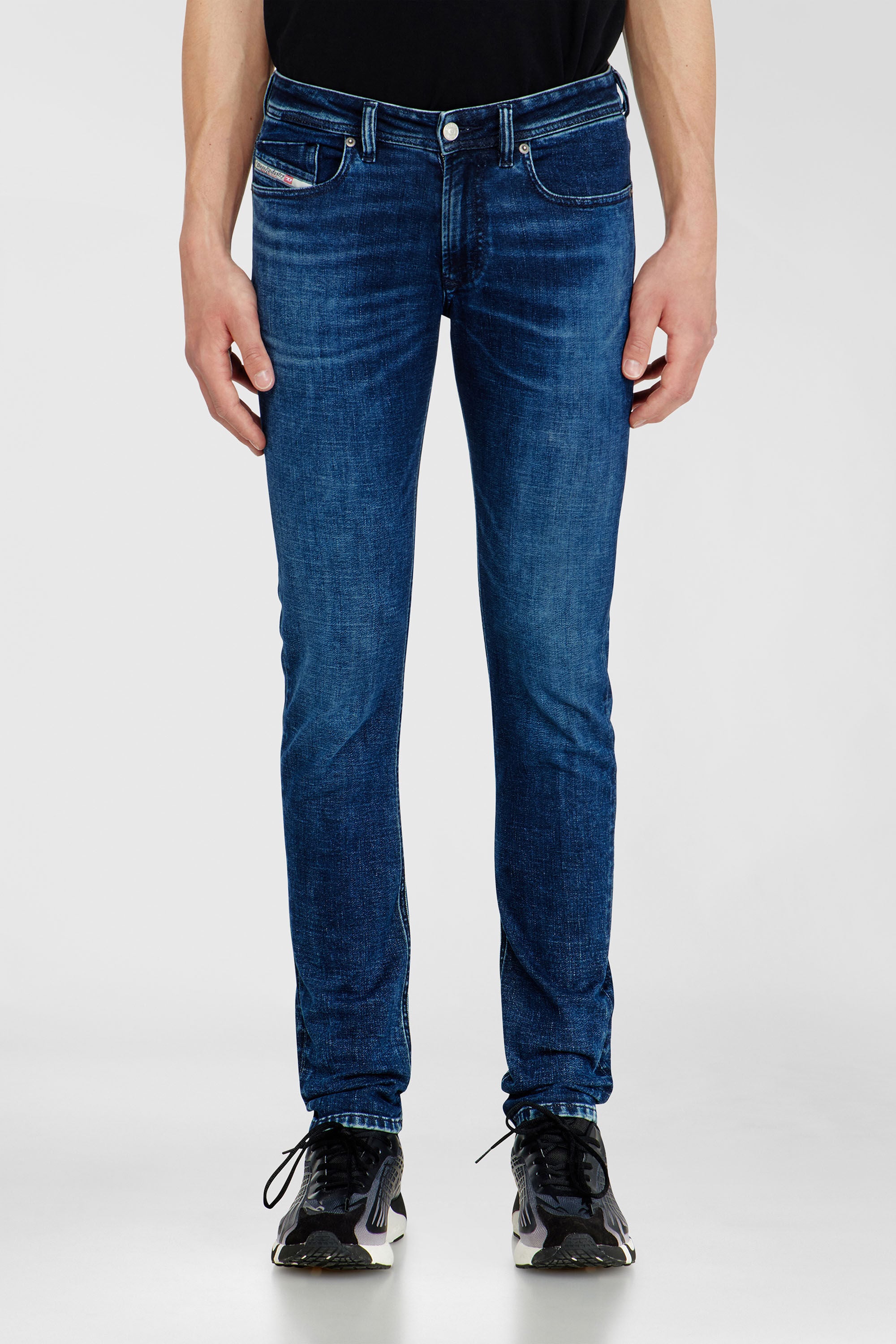 Diesel - Man's Skinny Jeans 1979 Sleenker 0KBBD, Dark Blue - 4