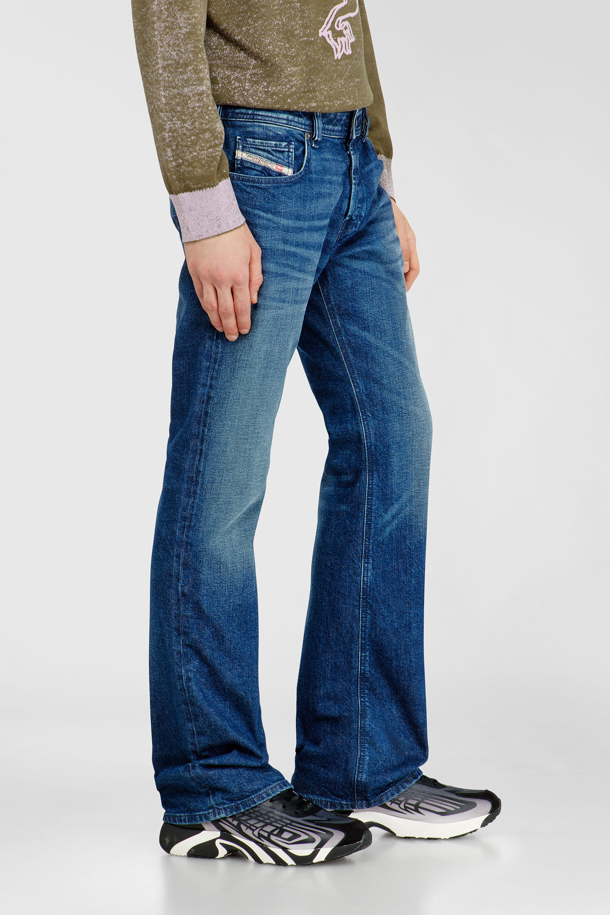 Diesel - Man's Bootcut Jeans 2007 Zatiny 09L51, Dark Blue - 7