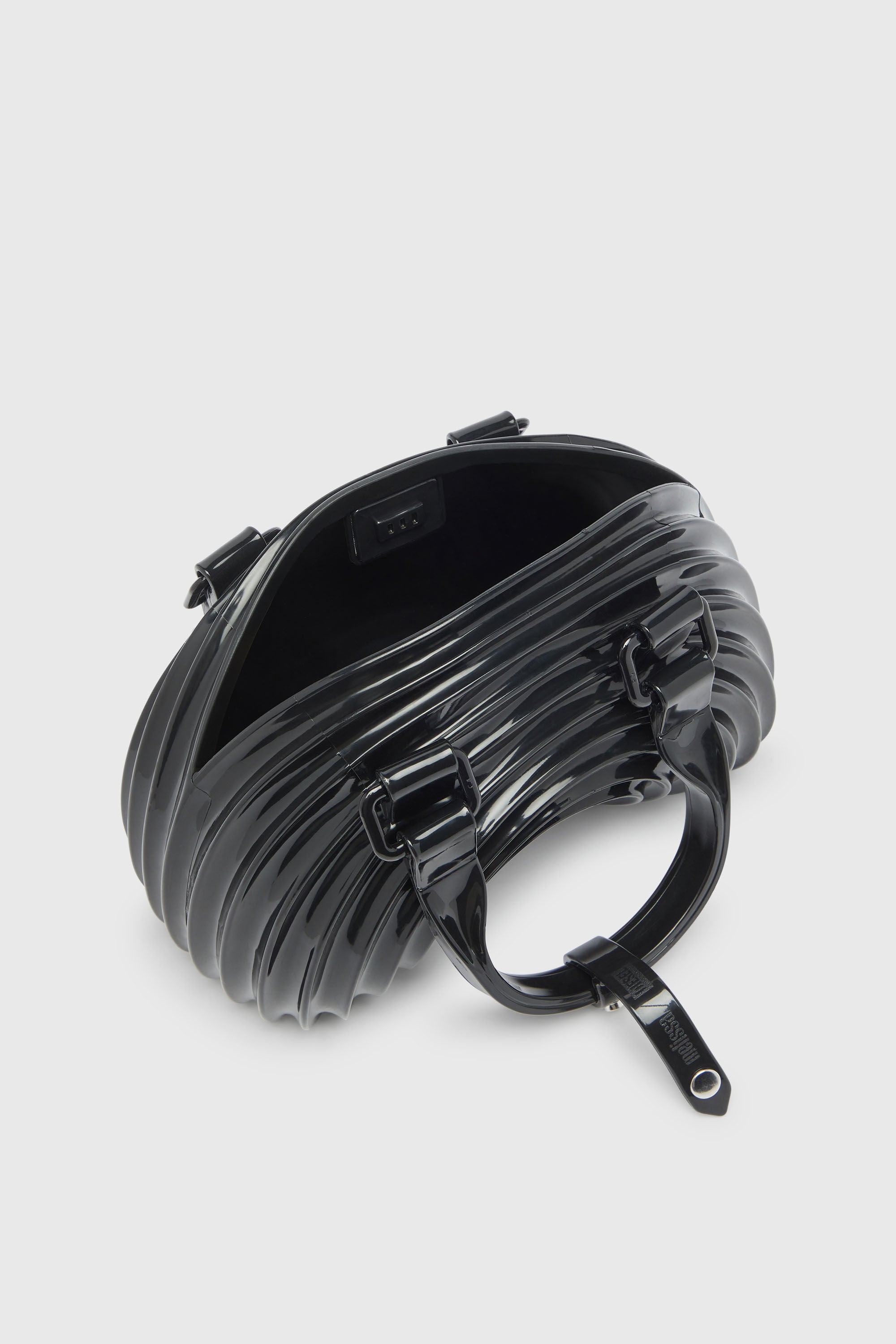 Diesel - MELISSA QUANTUM DOME, Woman's Quantum Dome - Handbag in Melflex&reg; in Black - 4