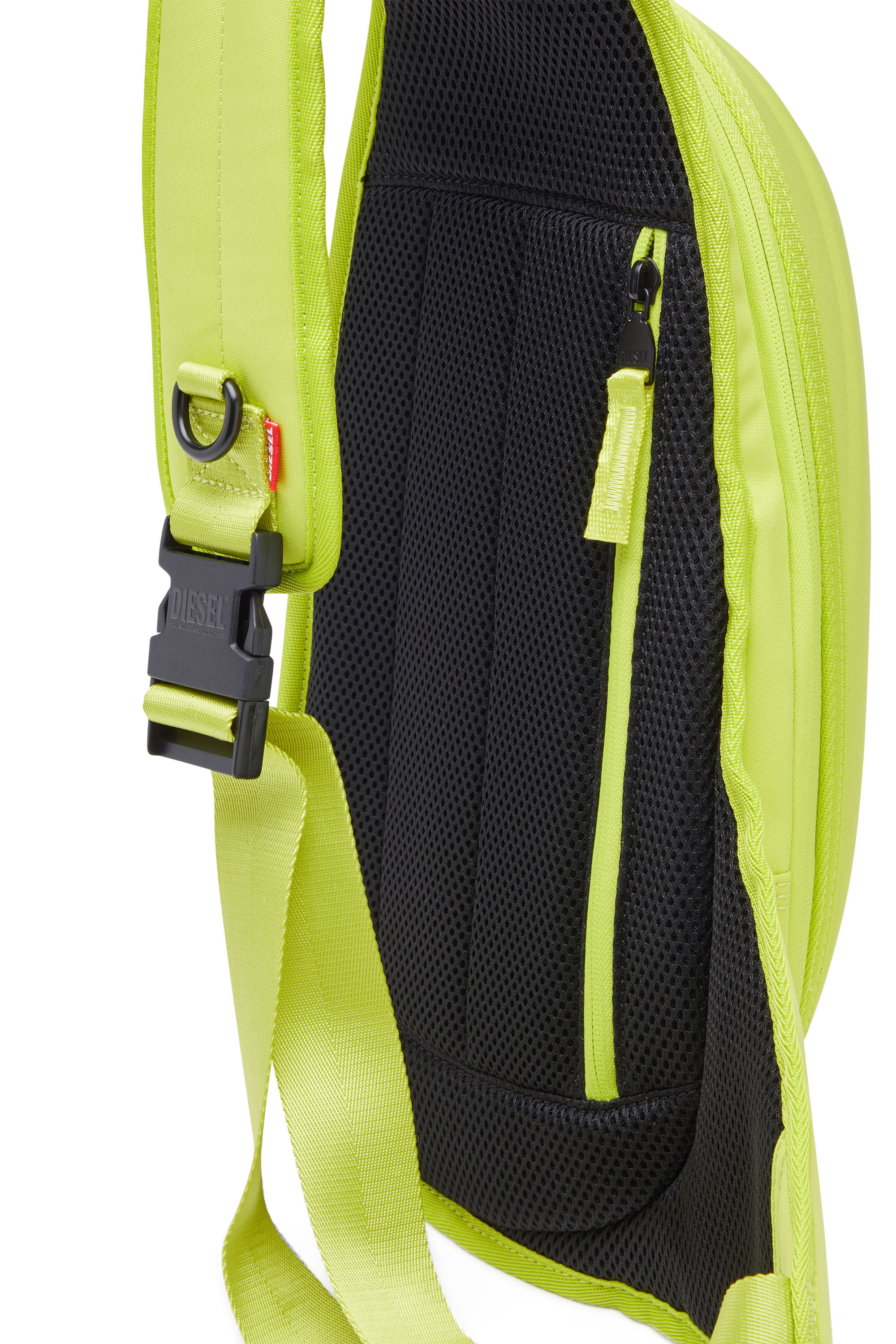 Diesel - 1DR-POD SLING BAG, Yellow Fluo - Image 4