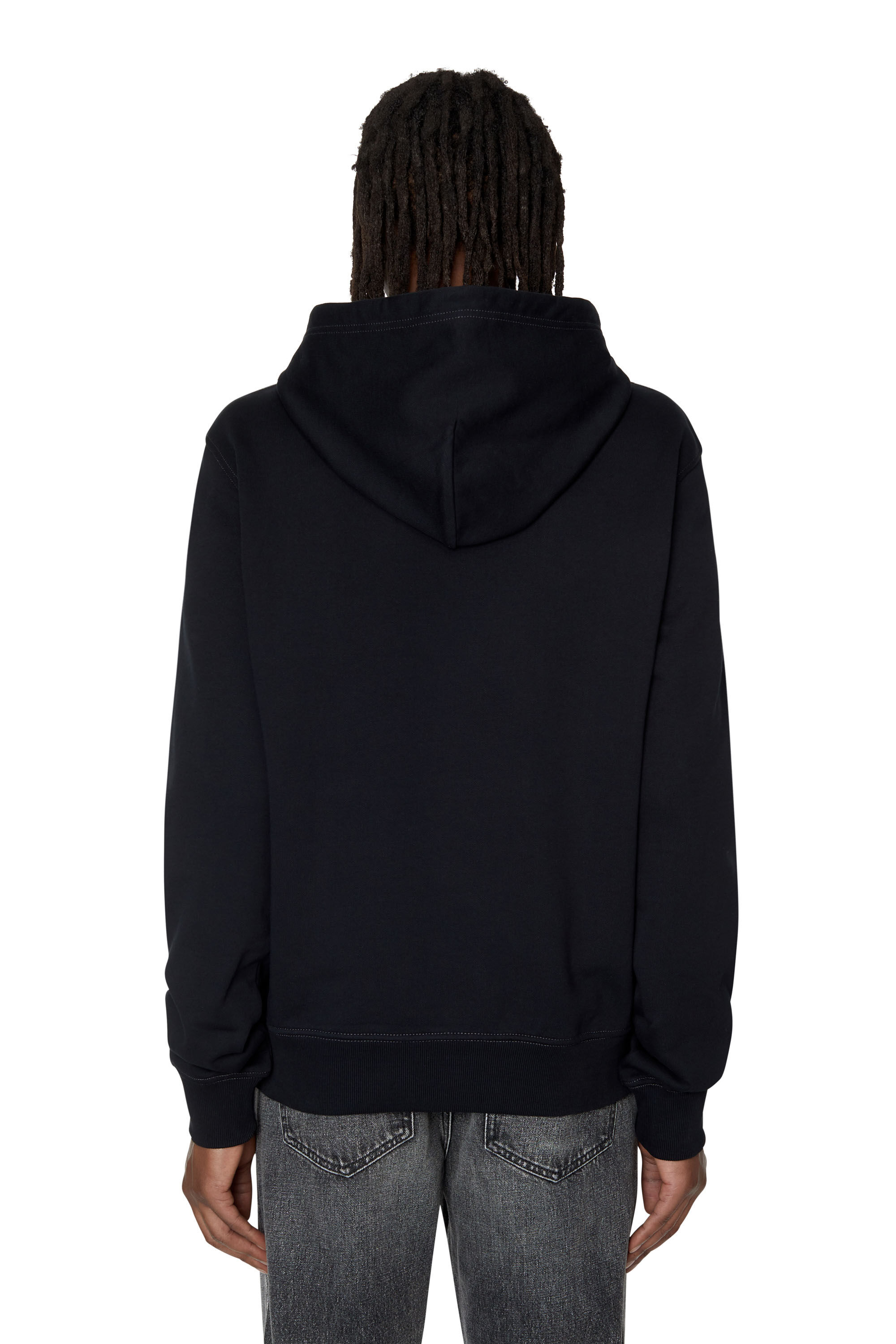 Diesel - S-GINN-HOOD-E5, Black - Image 4