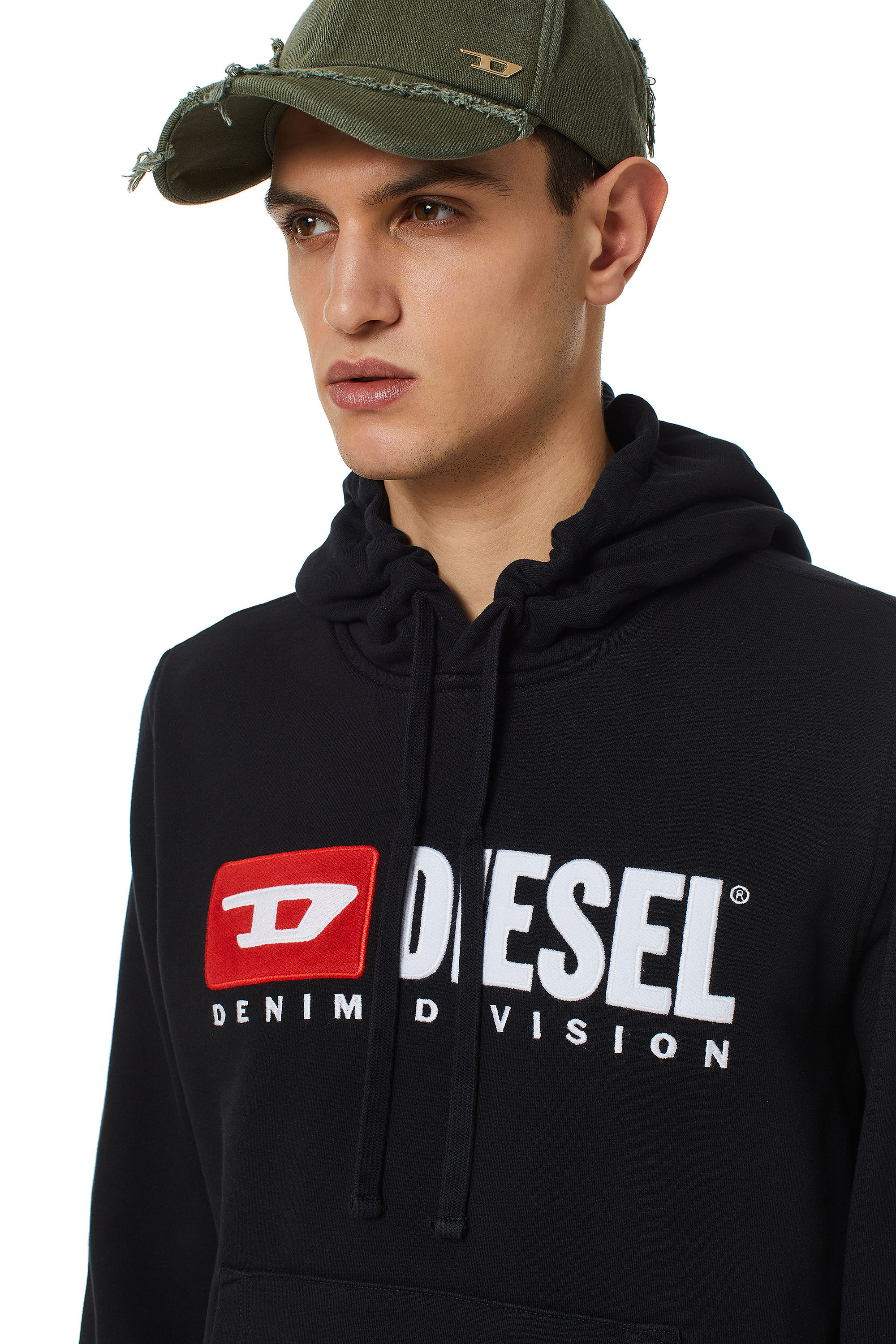 Diesel - S-GINN-HOOD-DIV, Black - Image 5