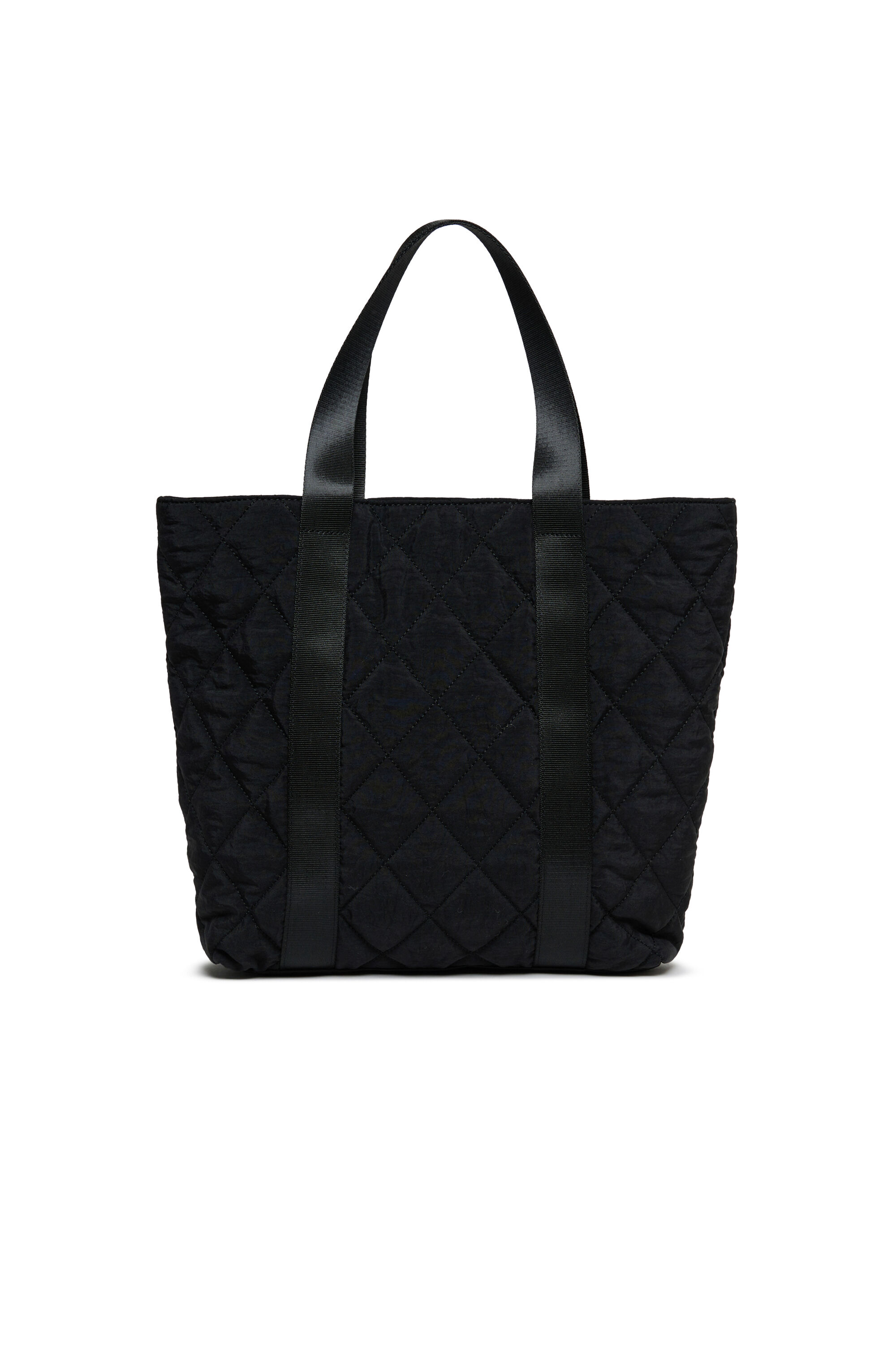 Diesel - WMONTY, Woman's WMONTY - Tote bag in quilted nylon in Black - 2