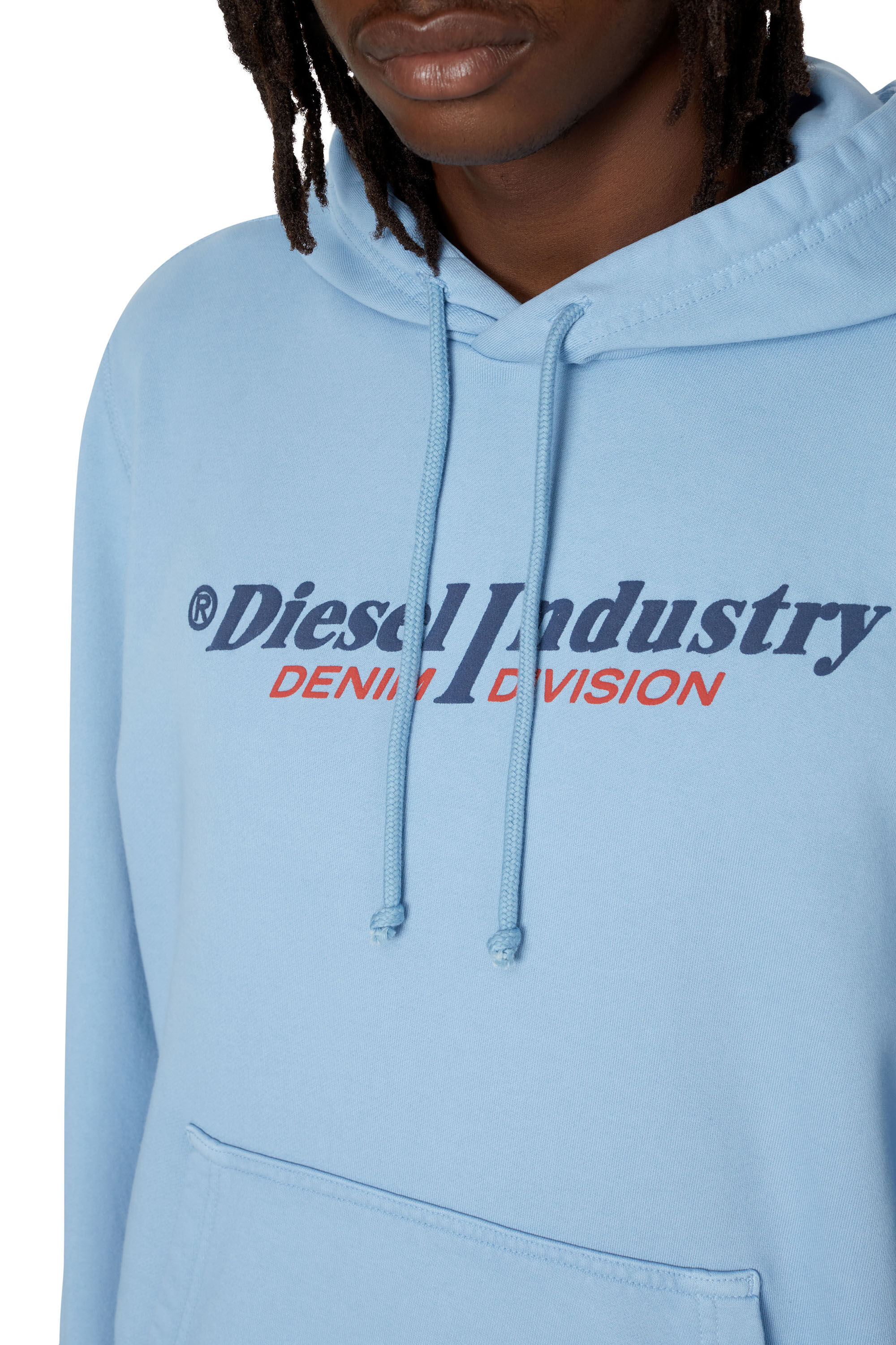 Diesel - S-GINN-HOOD-IND, Light Blue - Image 6