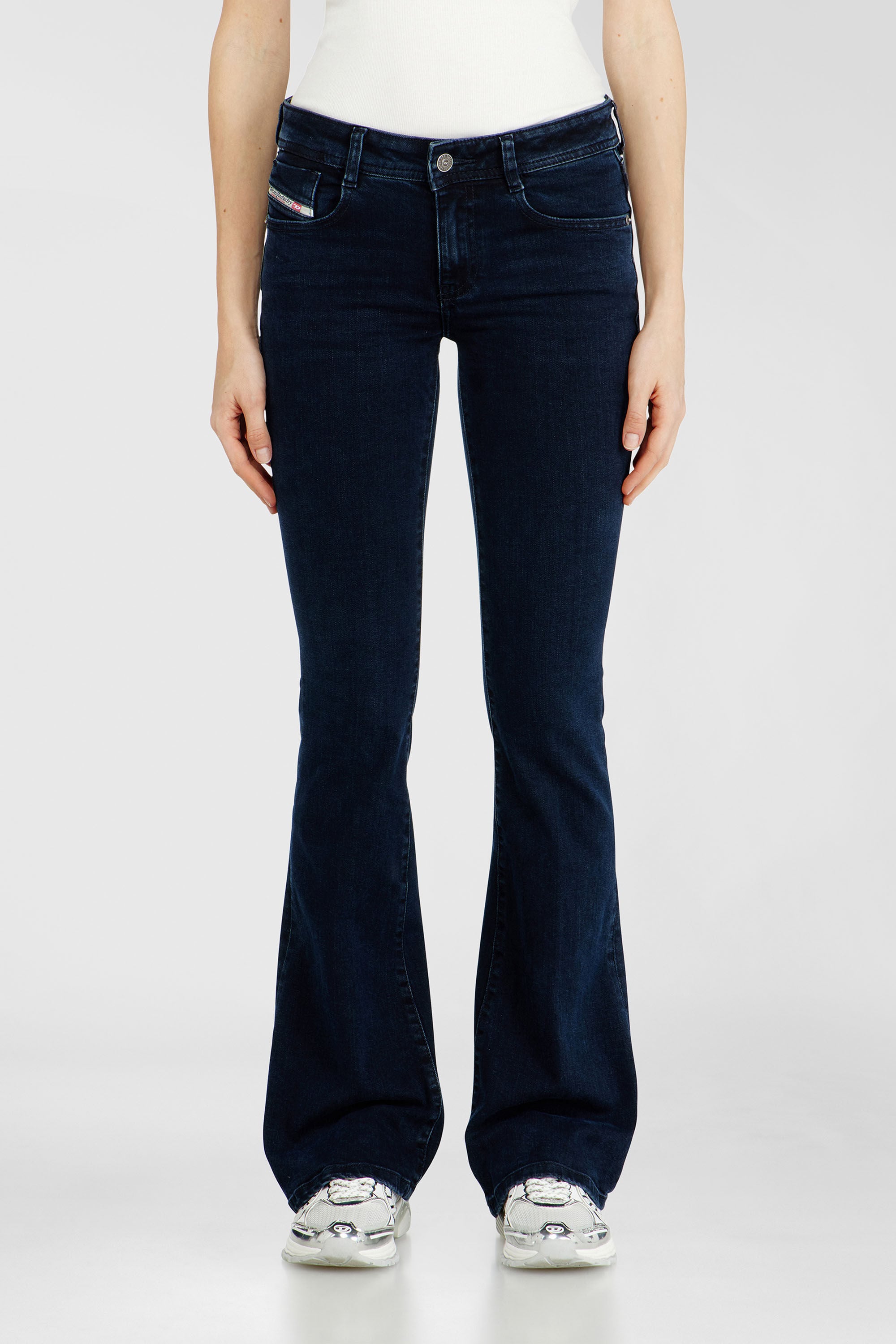 Diesel - Woman's Bootcut Jeans 1969 D-Ebbey 0KBBG, Dark Blue - 4