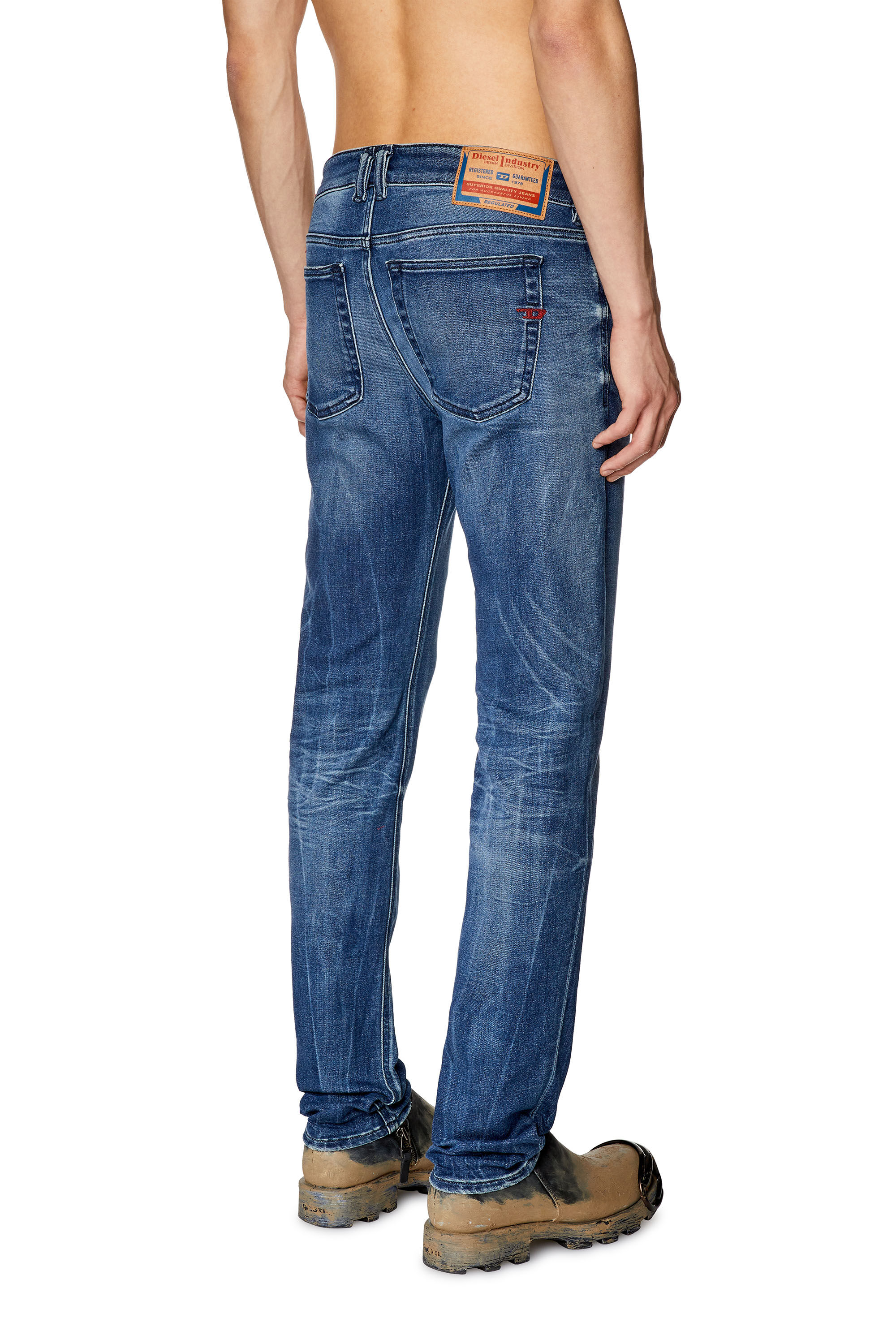 Diesel - Skinny Jeans 1979 Sleenker 09G30, Medium blue - Image 4
