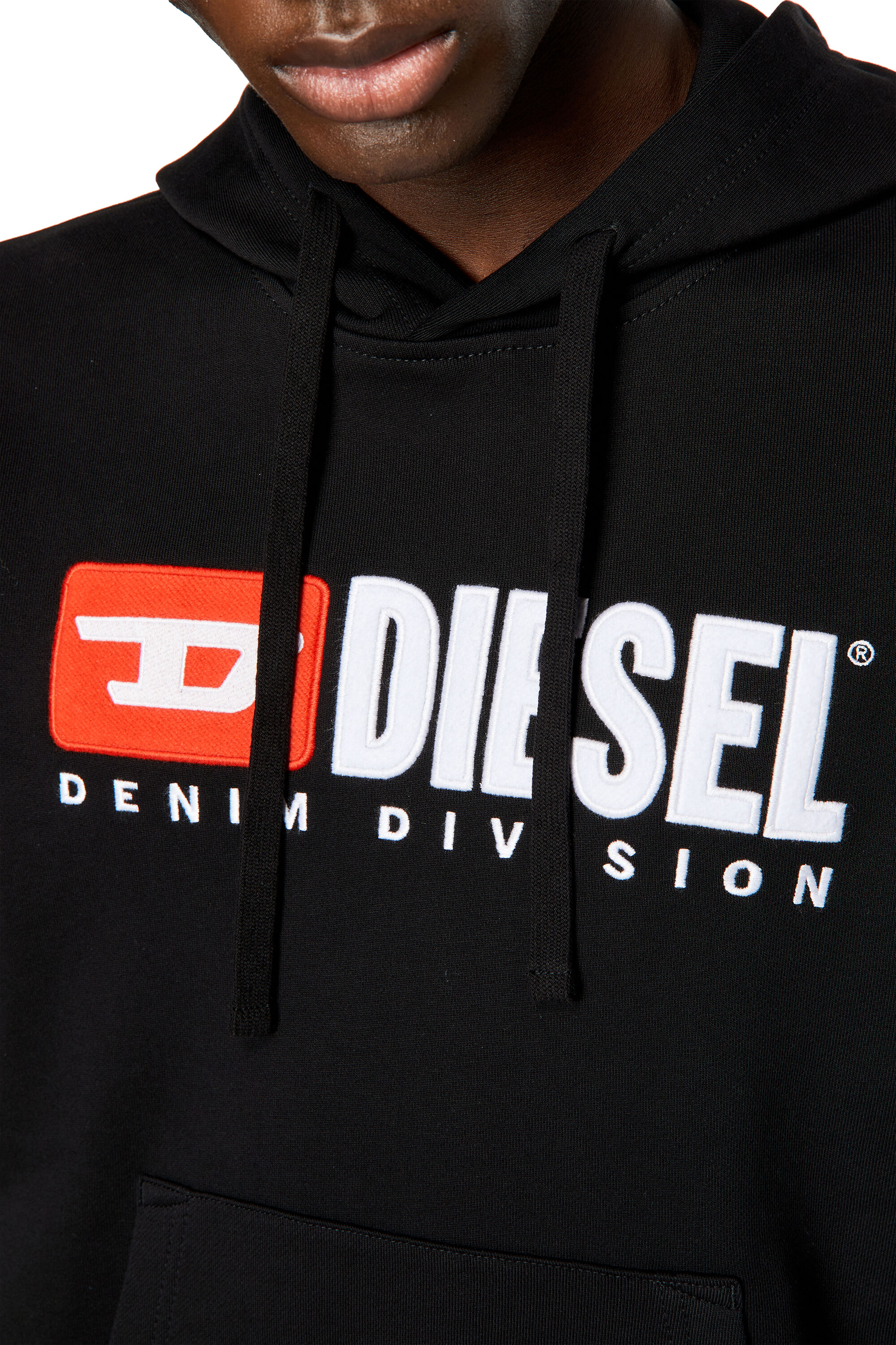 Diesel - S-GINN-HOOD-DIV, Black - Image 5
