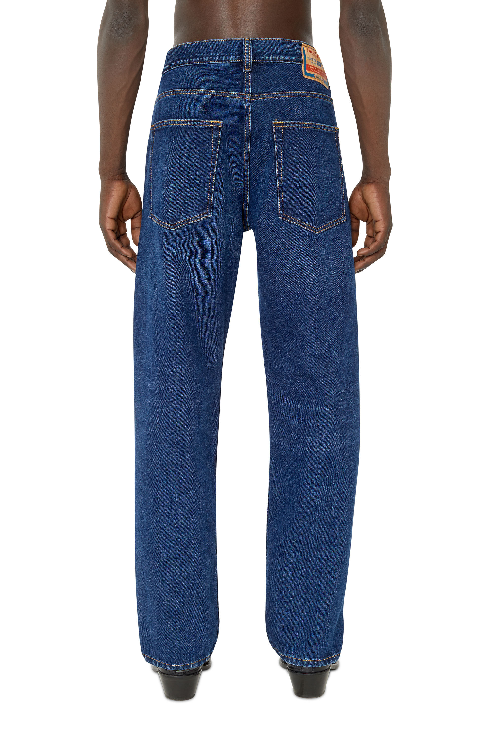 Diesel - Straight Jeans 2010 D-Macs 007E6, Dark Blue - Image 4