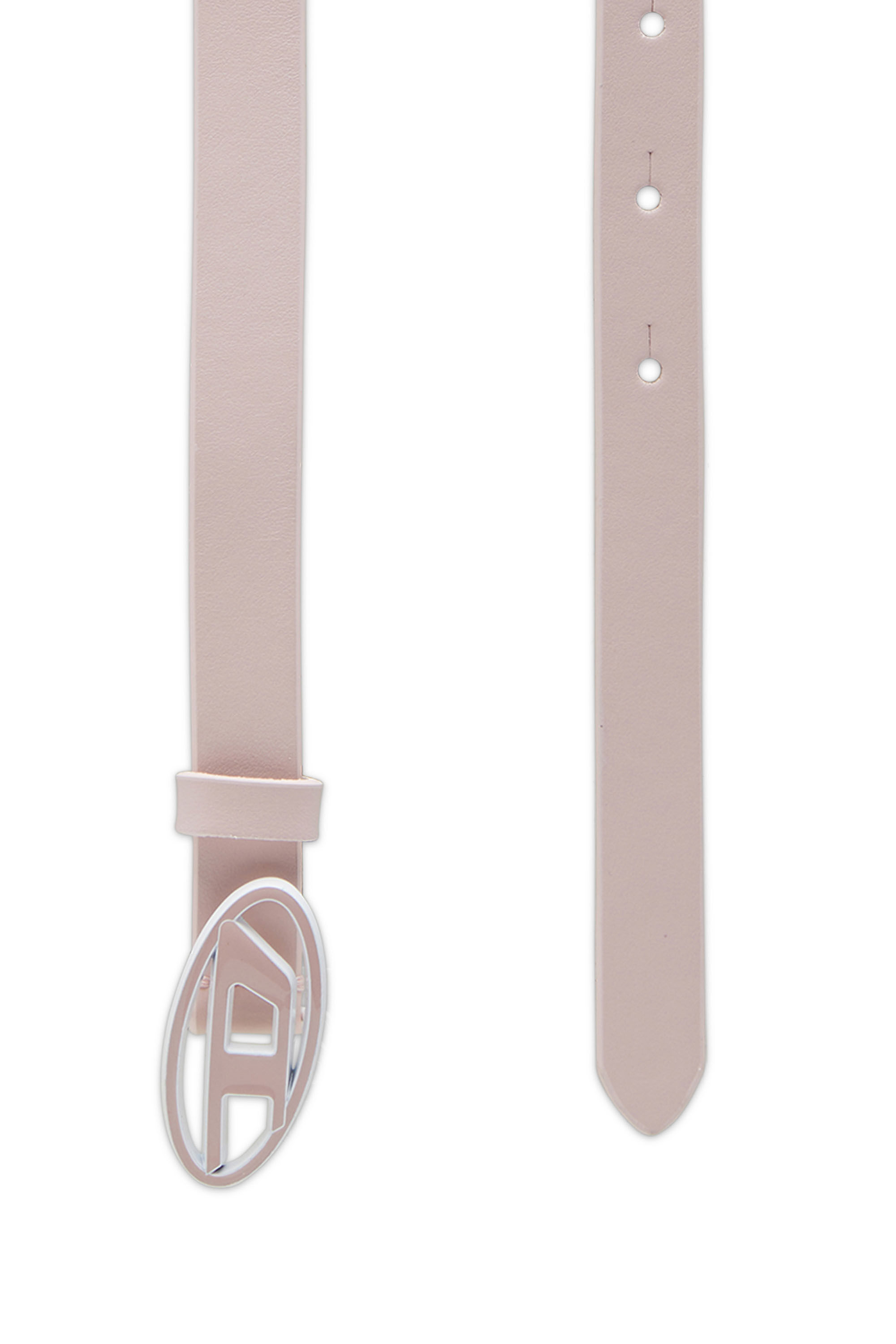 Diesel - B-1DR 15 DOUBLE, Woman Pastel leather double-wrap belt in Pink - Image 2