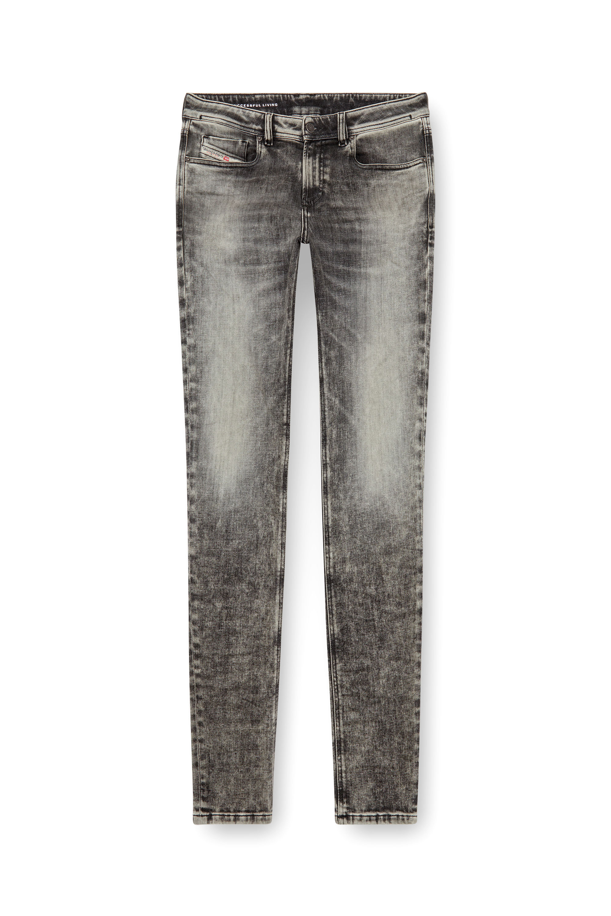 Diesel - Man Skinny Jeans 1979 Sleenker 09J28, Grey - Image 3