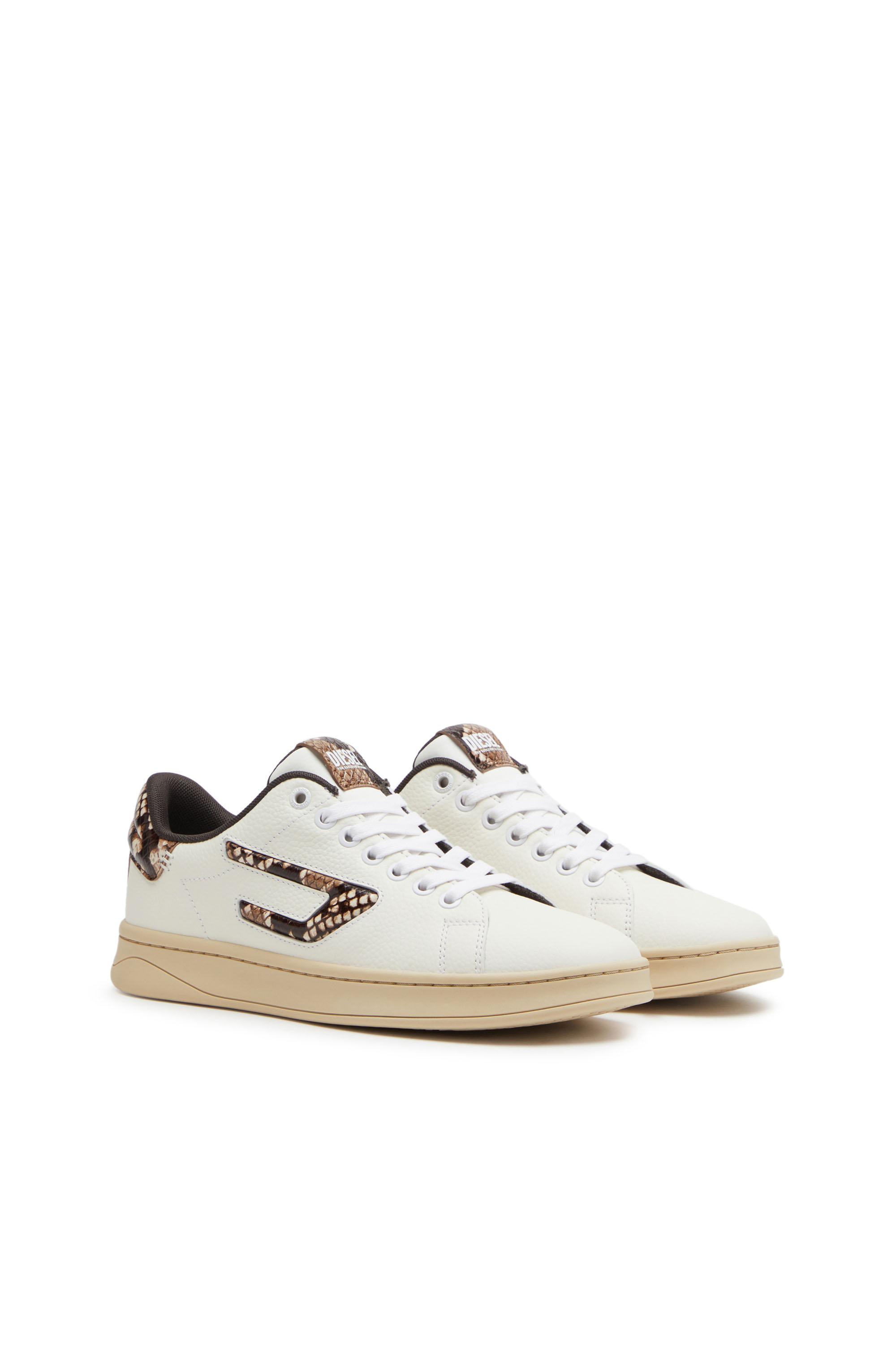Diesel - S-ATHENE LOW W, White/Brown - Image 2