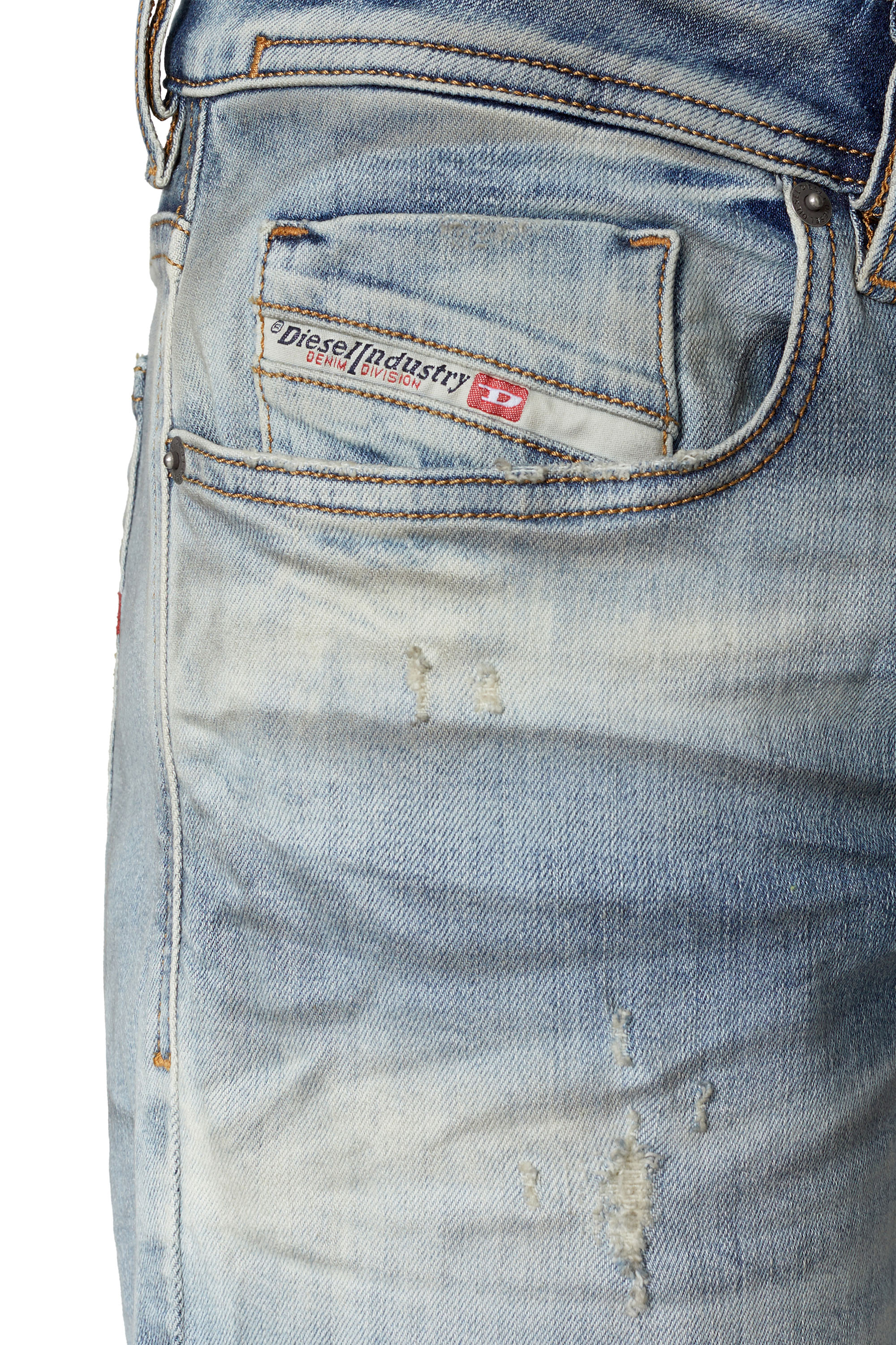 Diesel - 1979 Sleenker 068BI Skinny Jeans, Medium blue - Image 3