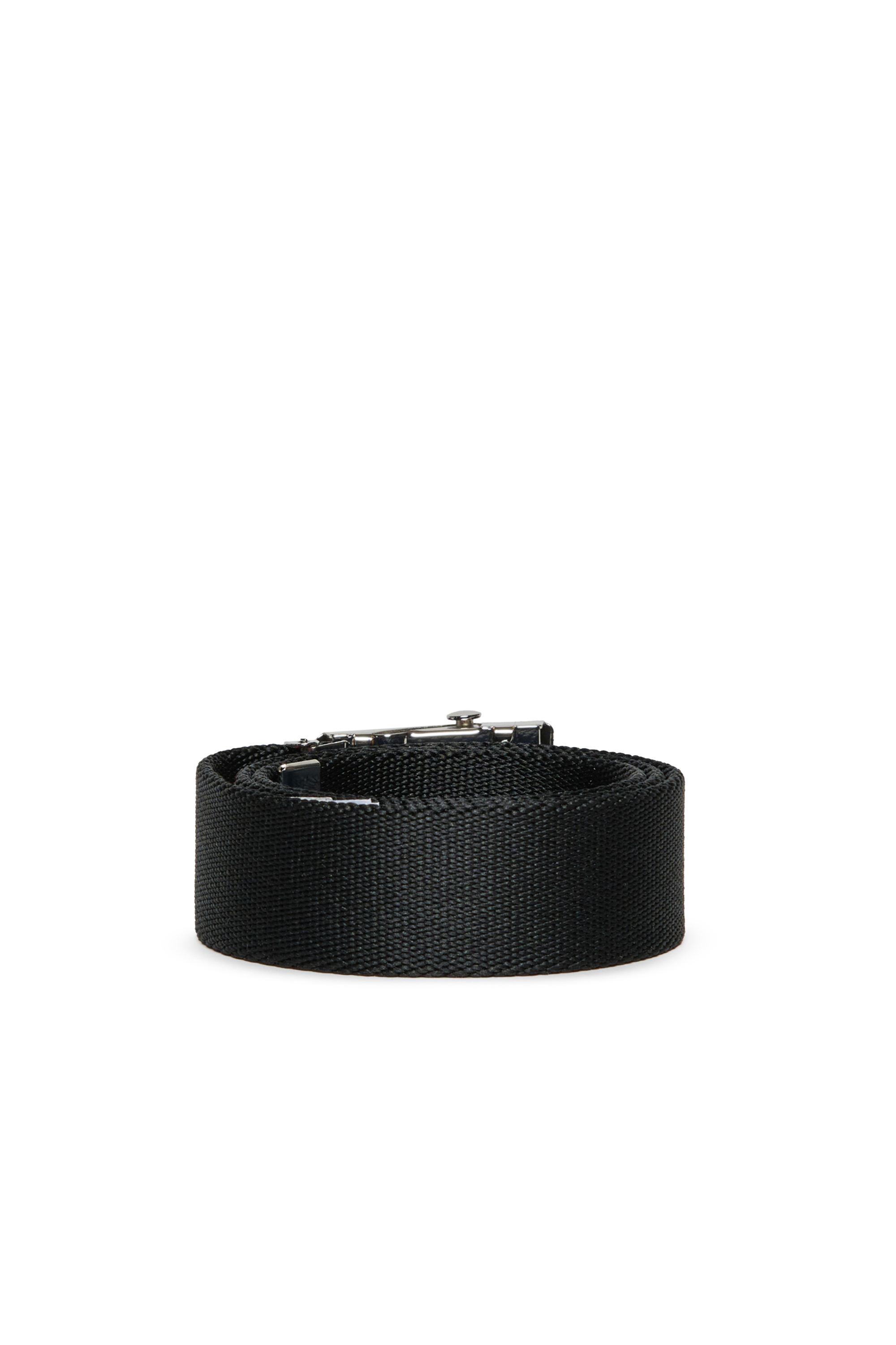 Diesel - BALTY, Man's 3 cm belt with Oval D buckle in Black - 2