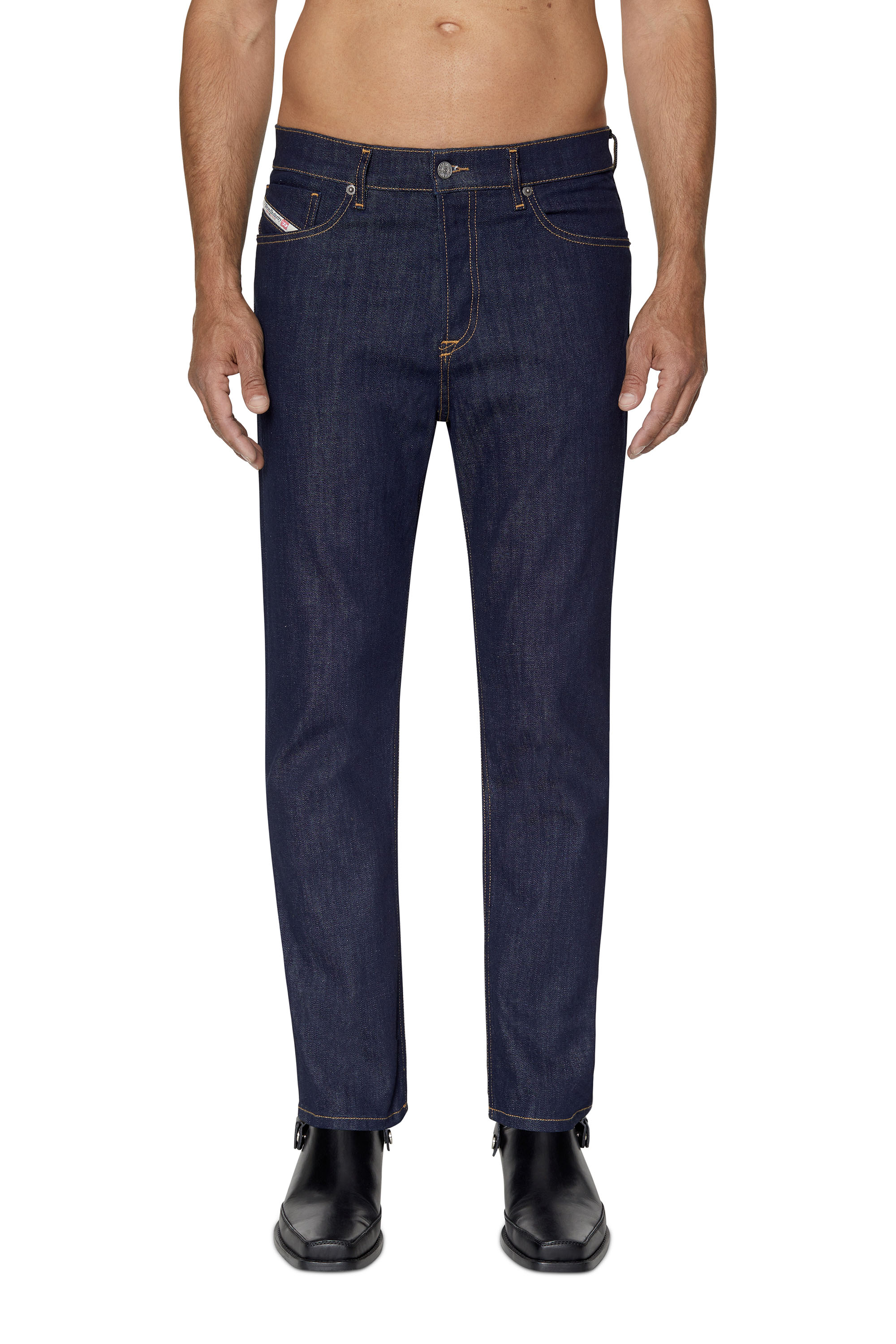 Diesel - Tapered Jeans 2005 D-Fining Z9B89, Dark Blue - Image 2